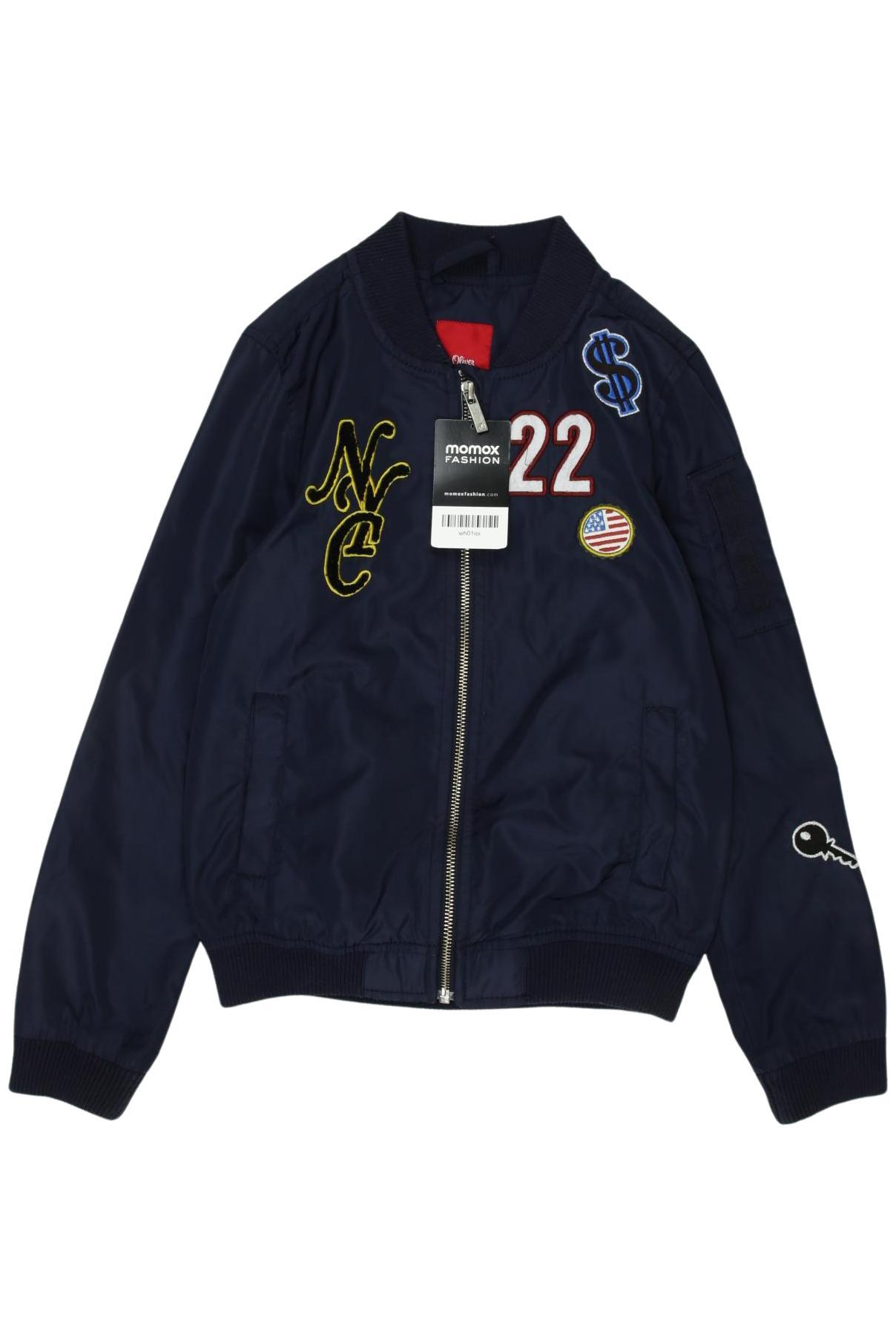 

s.Oliver Jungen Jacke, marineblau, Gr. 134