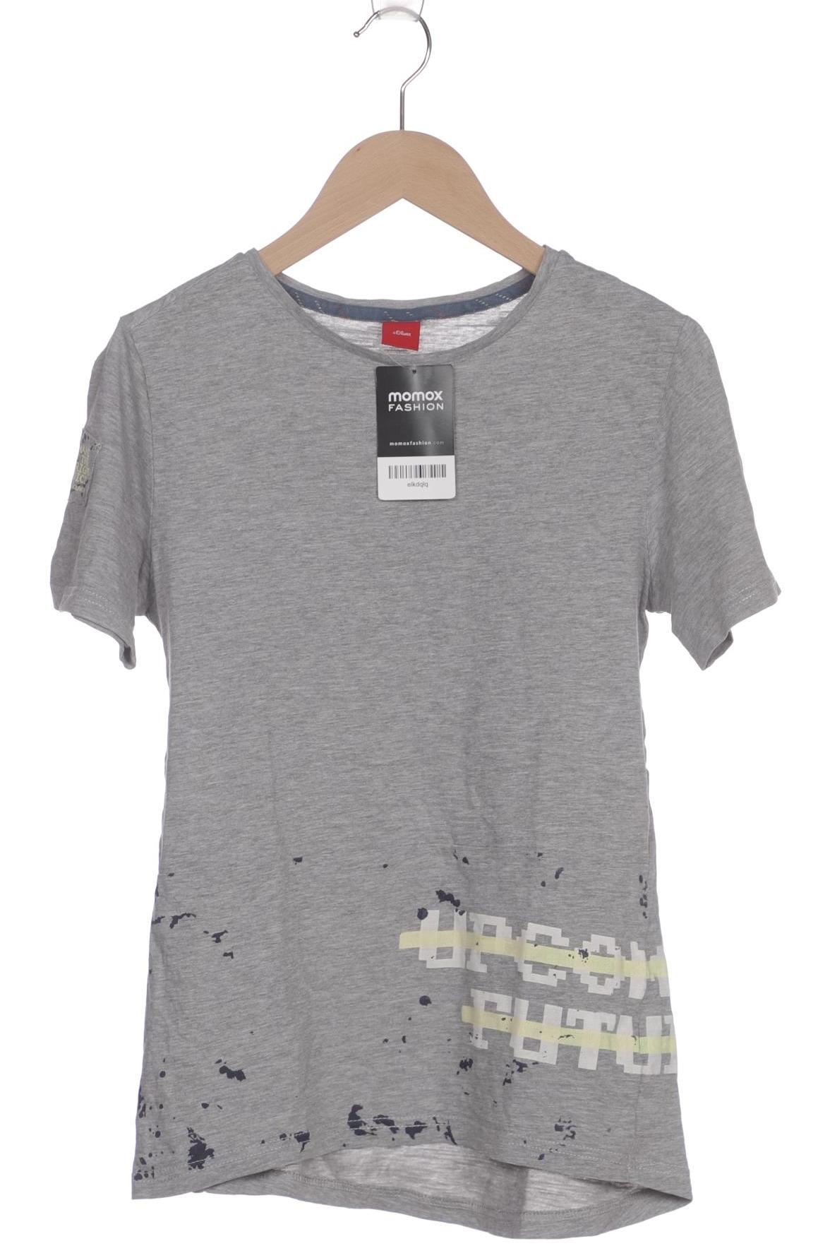 

s.Oliver Herren T-Shirt, grau, Gr. 152