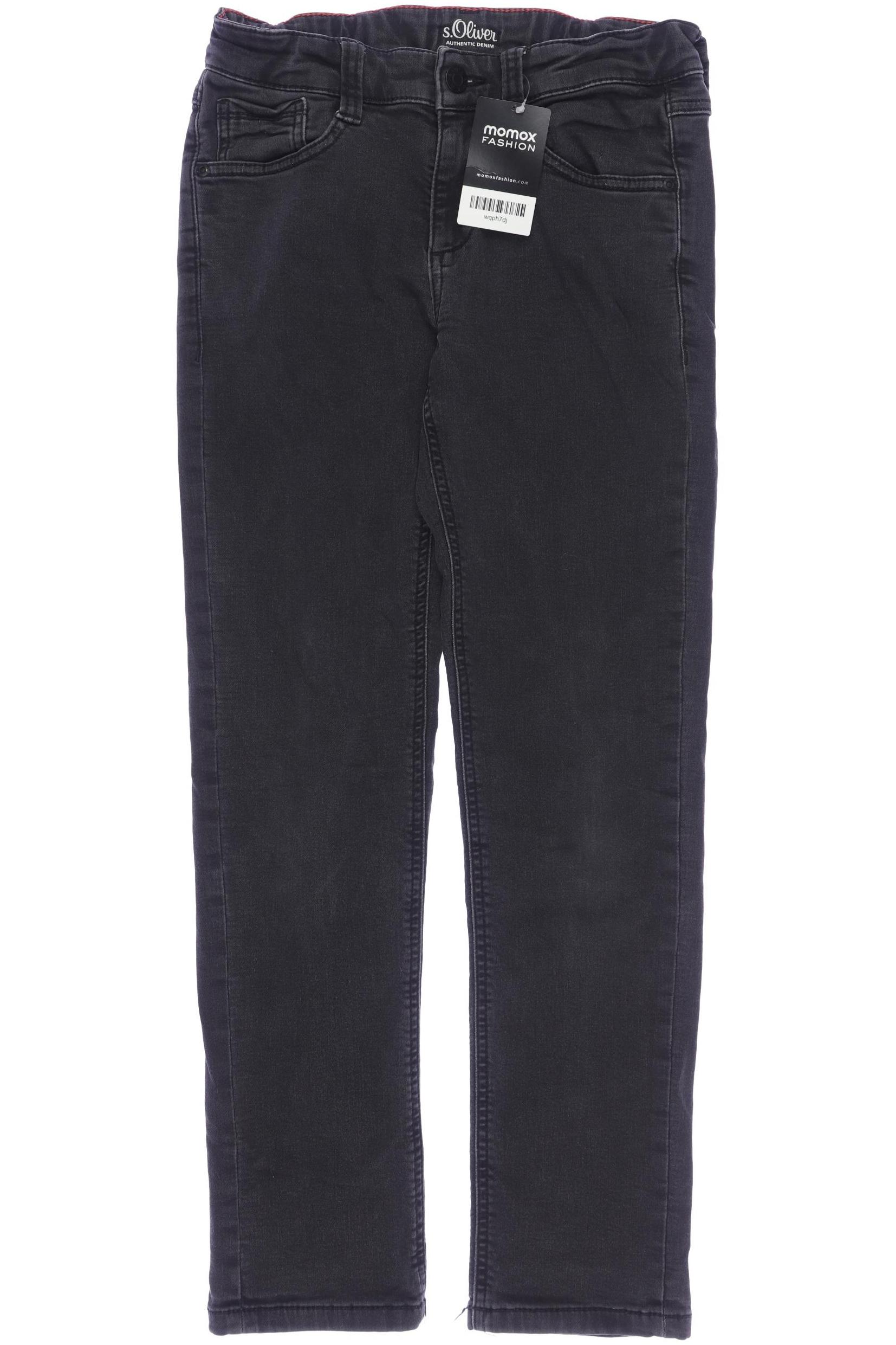 

s.Oliver Herren Jeans, schwarz, Gr. 152