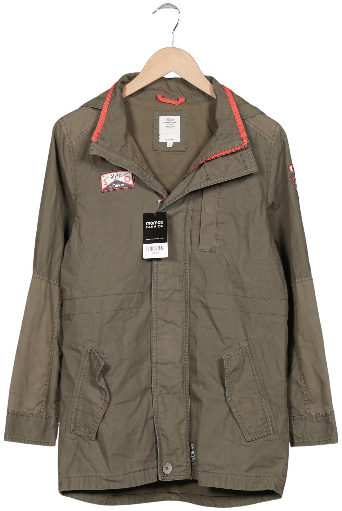 

s.Oliver Jungen Jacke, grün, Gr. 164