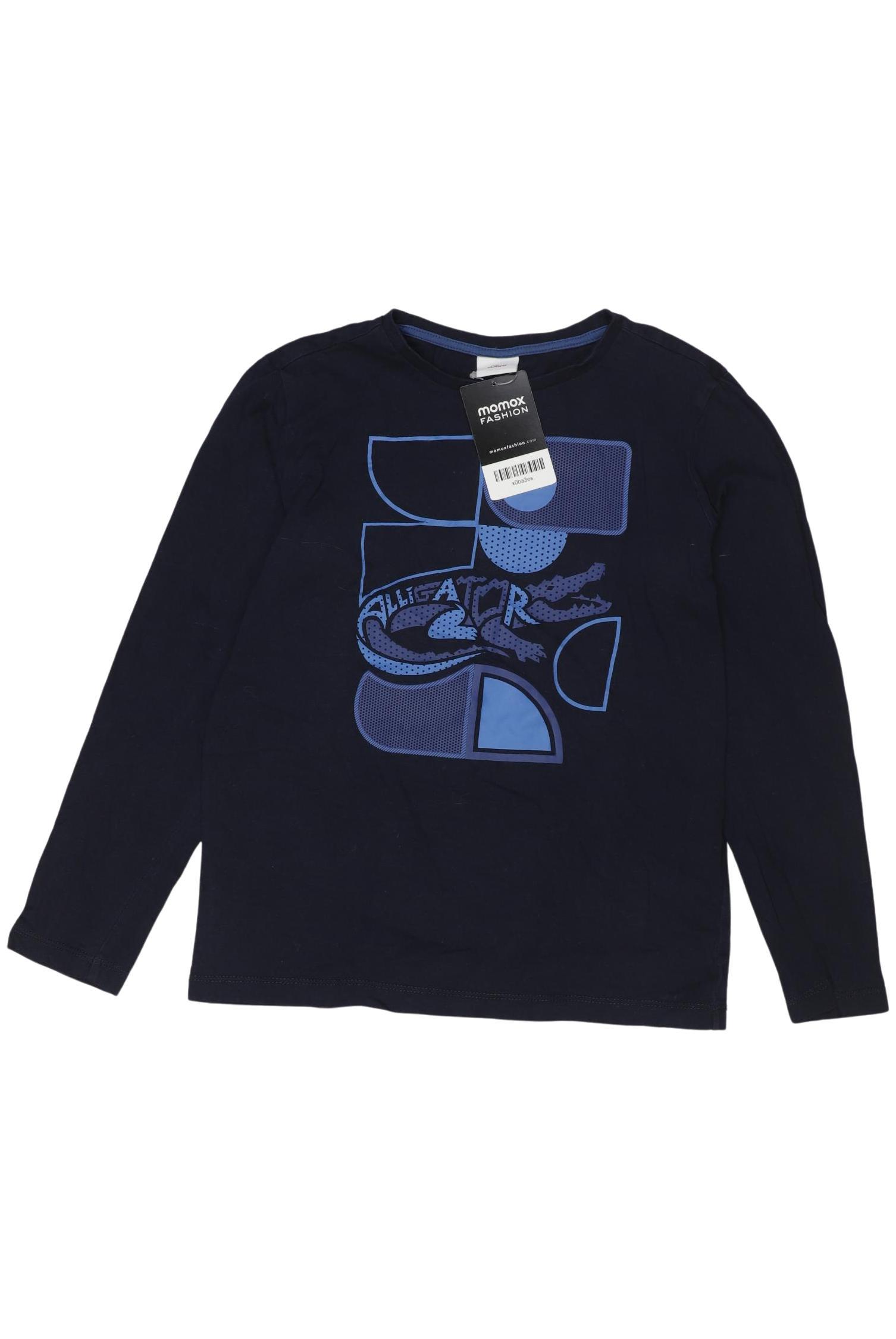 

s.Oliver Jungen Langarmshirt, marineblau, Gr. 140