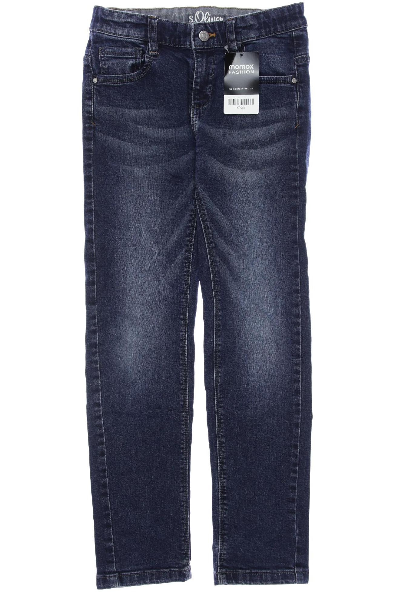 

s.Oliver Herren Jeans, marineblau, Gr. 140