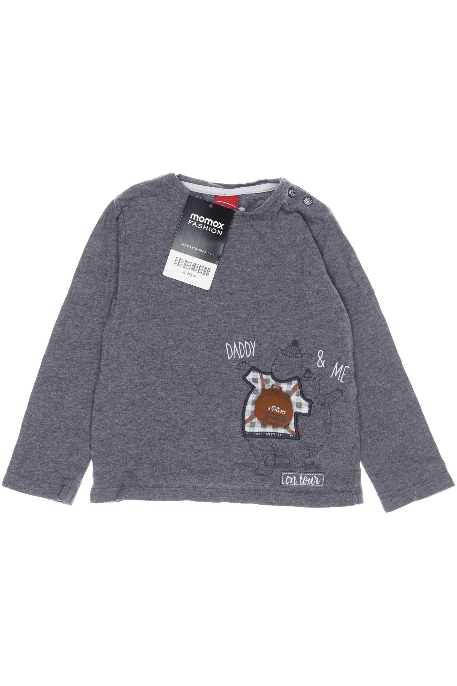 

s.Oliver Herren Langarmshirt, grau, Gr. 86