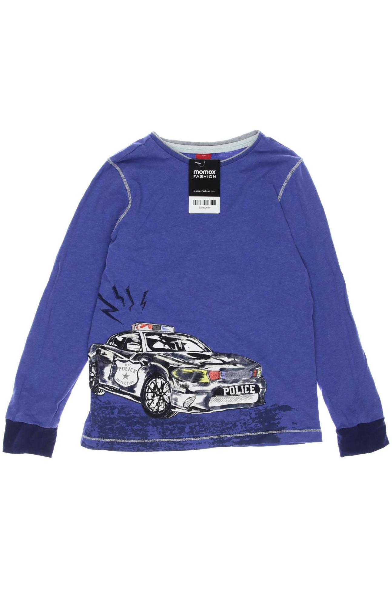 

s.Oliver Herren Langarmshirt, blau, Gr. 140