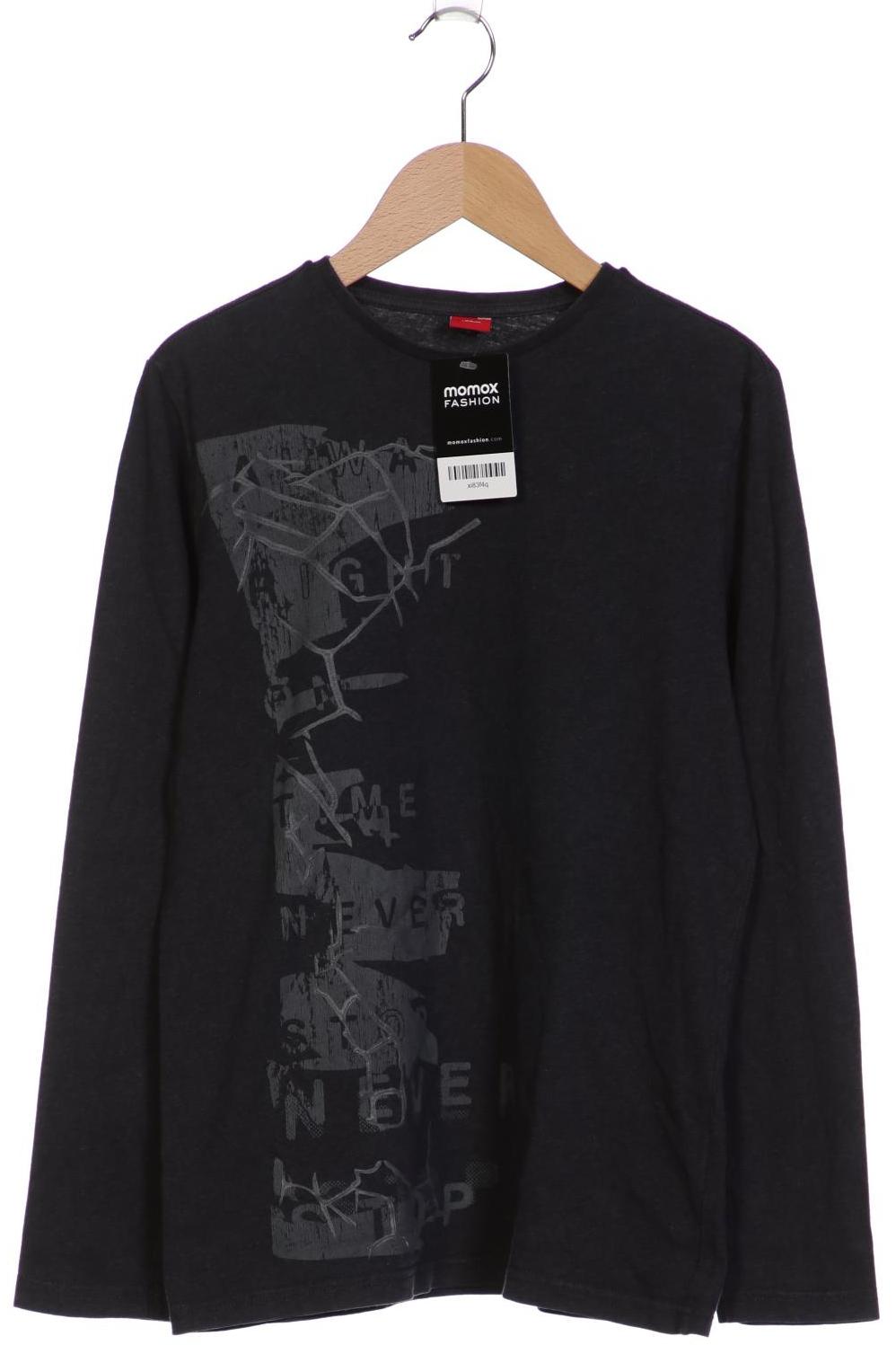 

s.Oliver Herren Langarmshirt, grau, Gr. 164