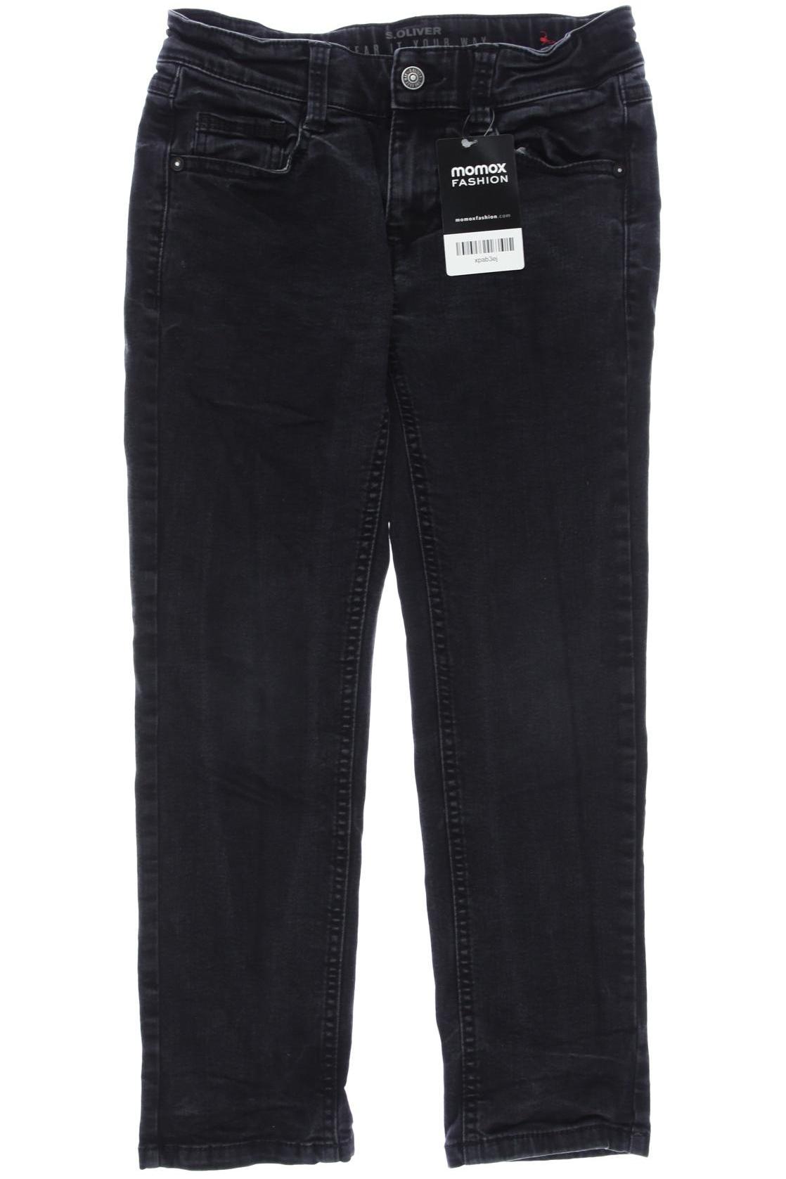 

s.Oliver Herren Jeans, schwarz, Gr. 134