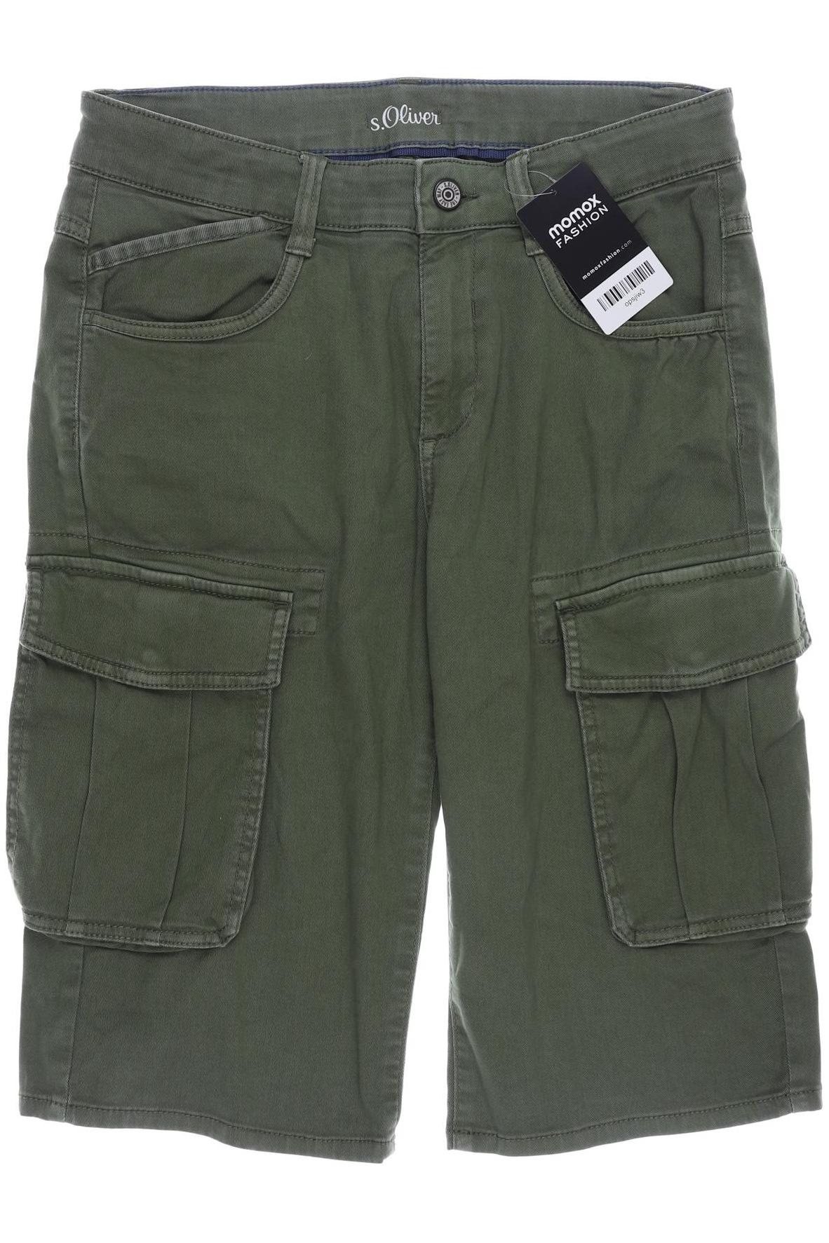 

s.Oliver Herren Shorts, grün, Gr. 176