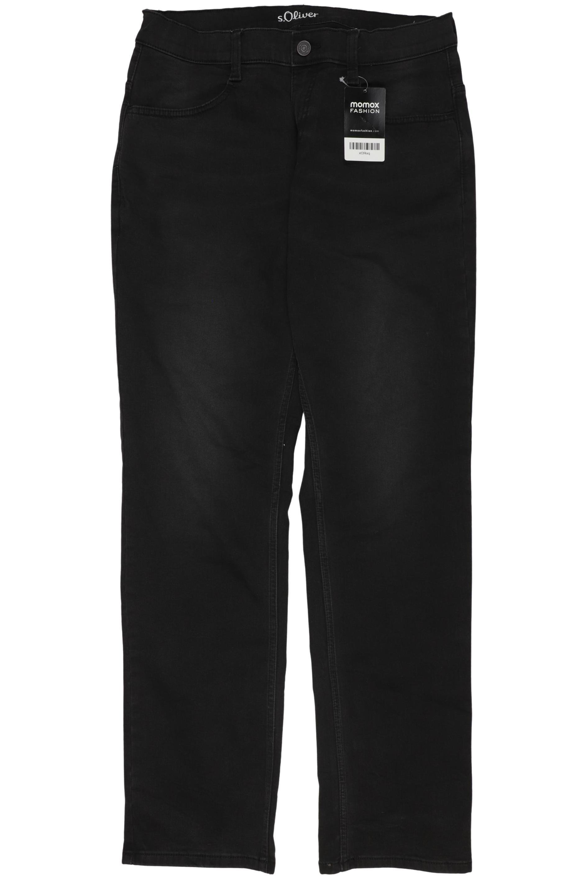 

s.Oliver Herren Jeans, schwarz, Gr. 176