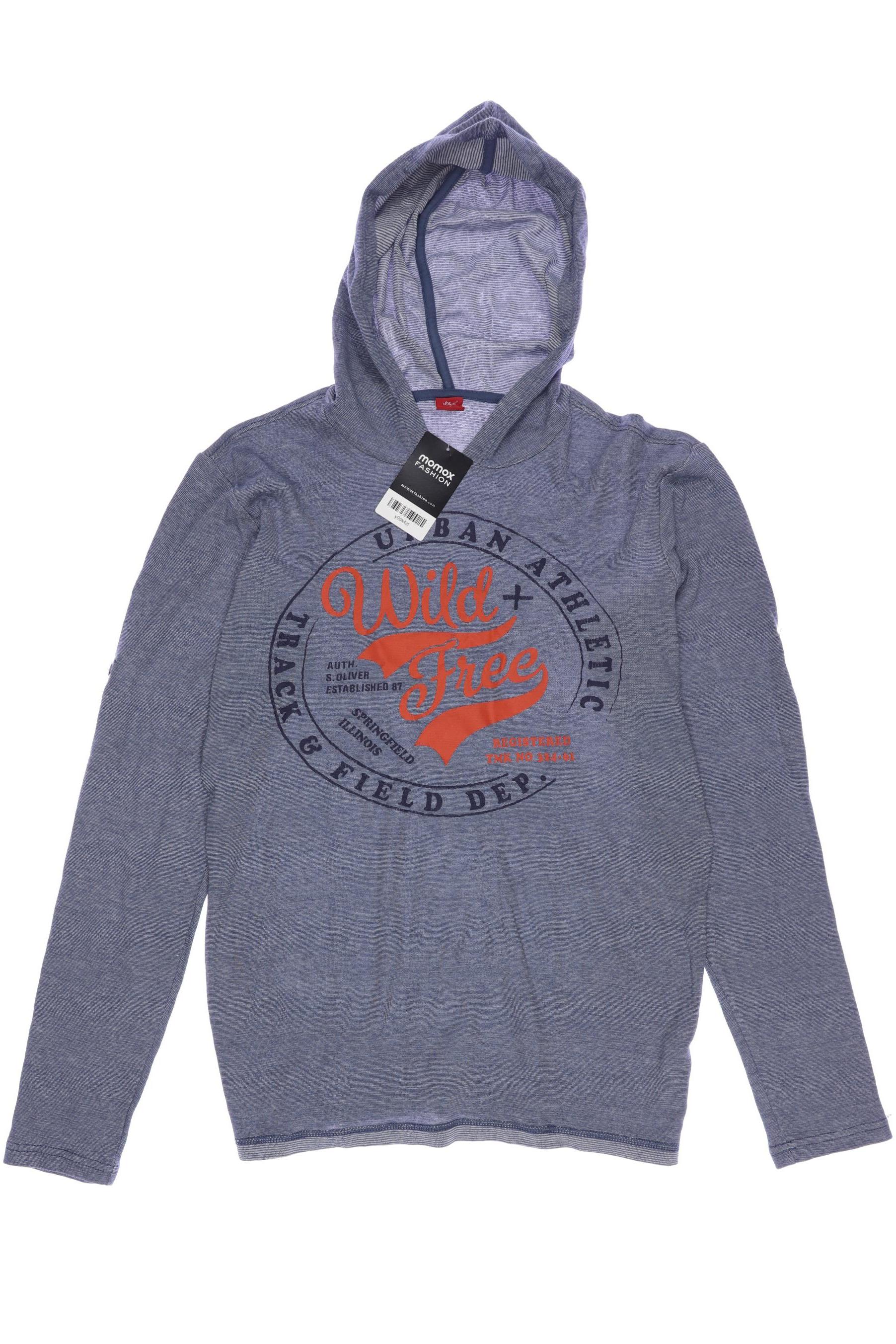 

s.Oliver Herren Hoodies & Sweater, blau, Gr. 176