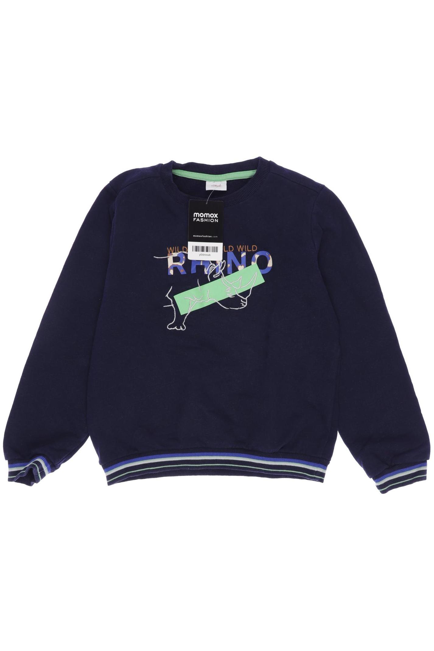 

s.Oliver Herren Hoodies & Sweater, marineblau, Gr. 128