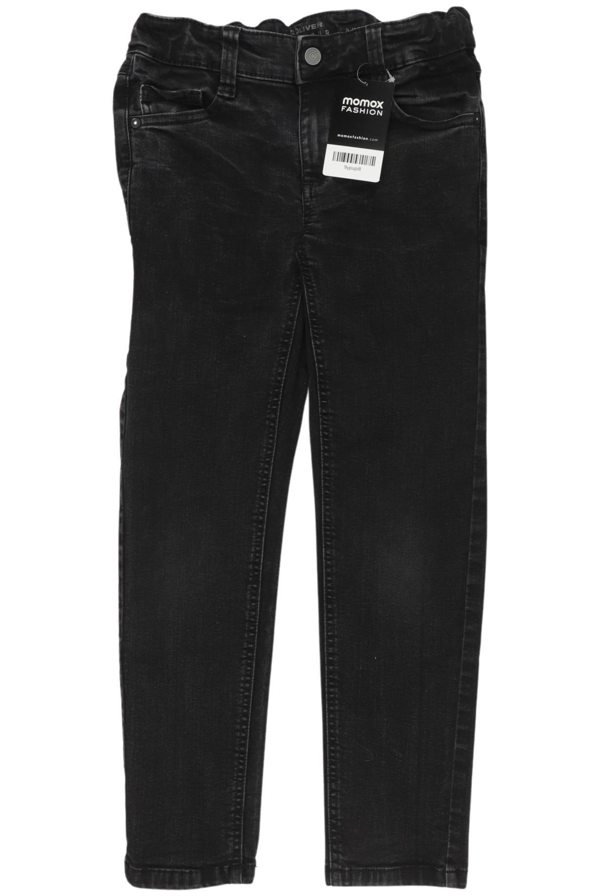 

s.Oliver Jungen Jeans, schwarz, Gr. 134
