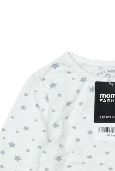 Thumbnail - s.Oliver Jungen Langarmshirt, weiß, Gr. 68