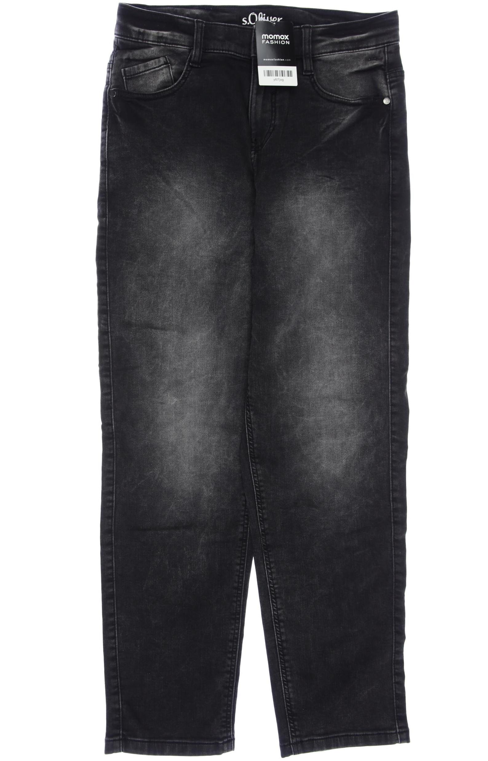 

s.Oliver Herren Jeans, schwarz, Gr. 164