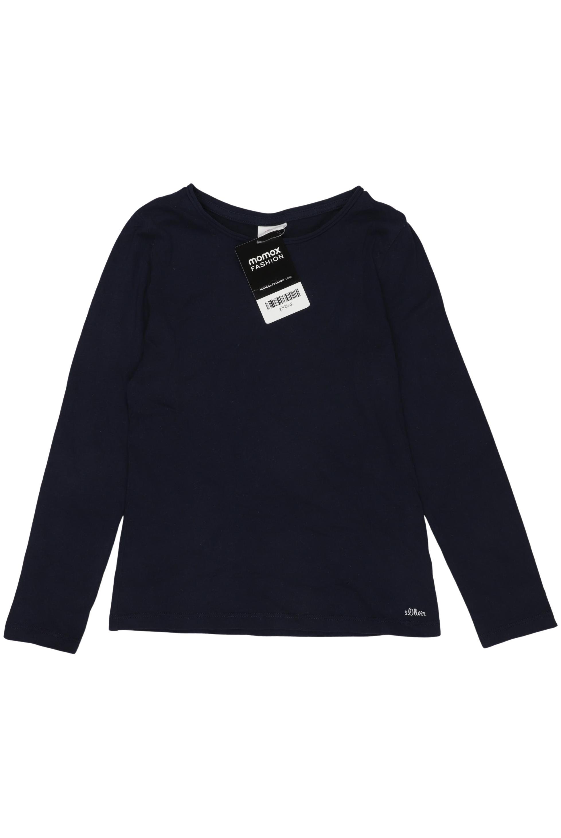 

s.Oliver Jungen Langarmshirt, marineblau, Gr. 128