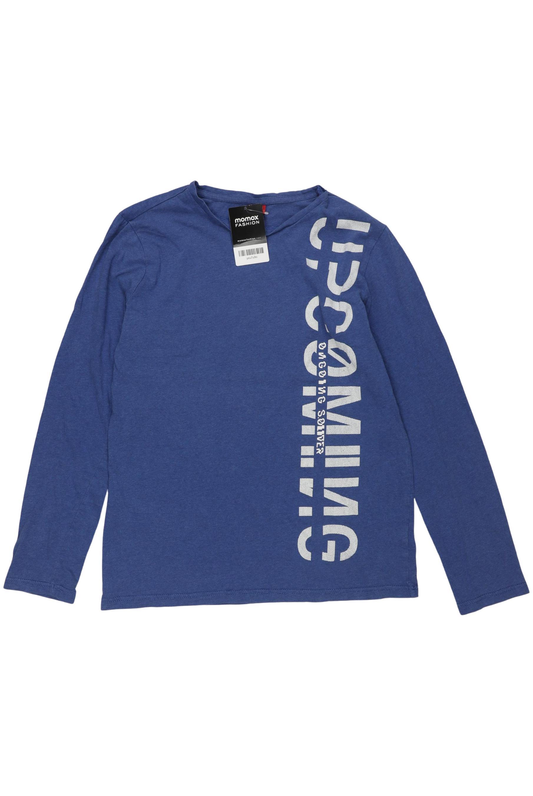 

s.Oliver Jungen Langarmshirt, blau, Gr. 176