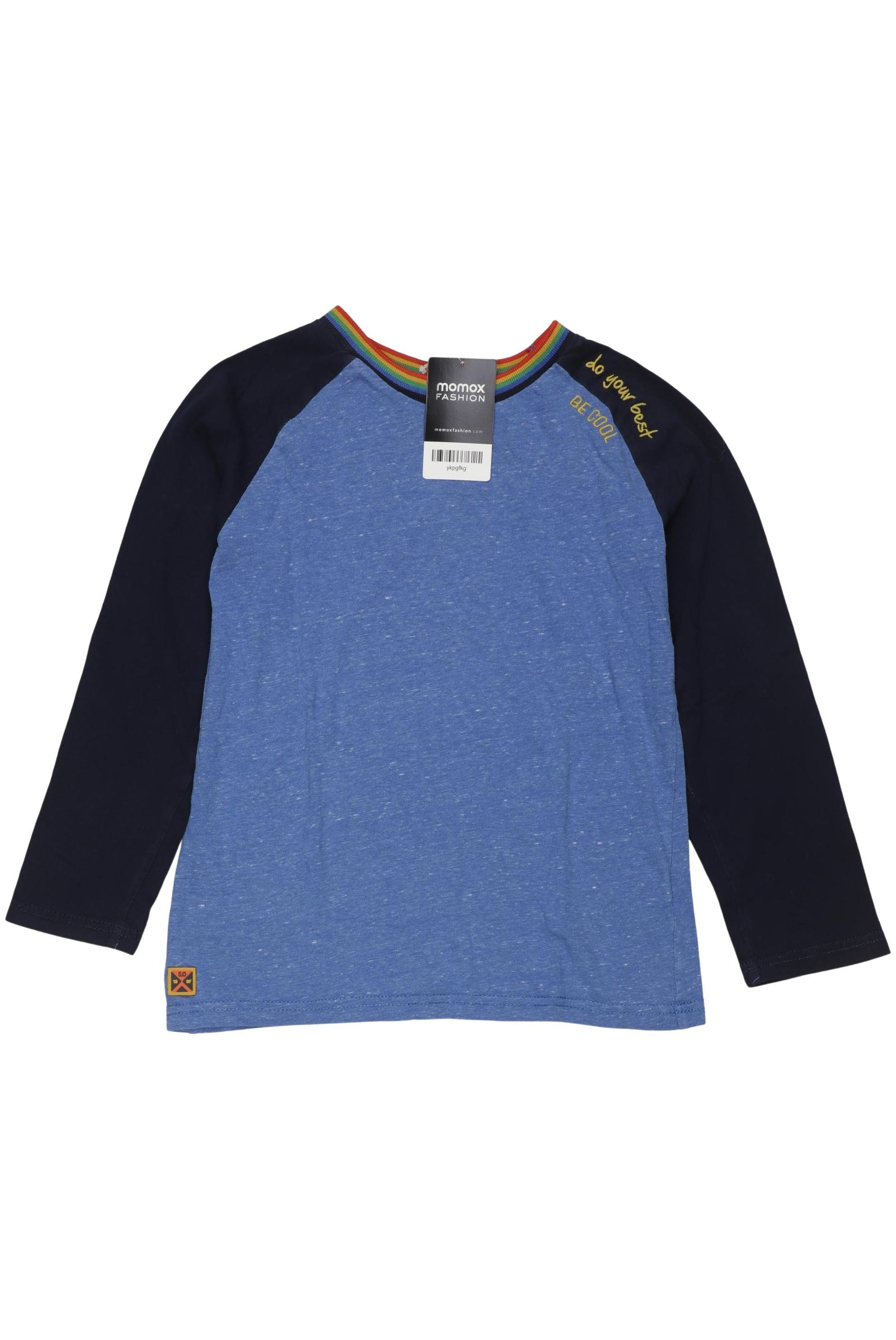 

s.Oliver Jungen Langarmshirt, marineblau, Gr. 140