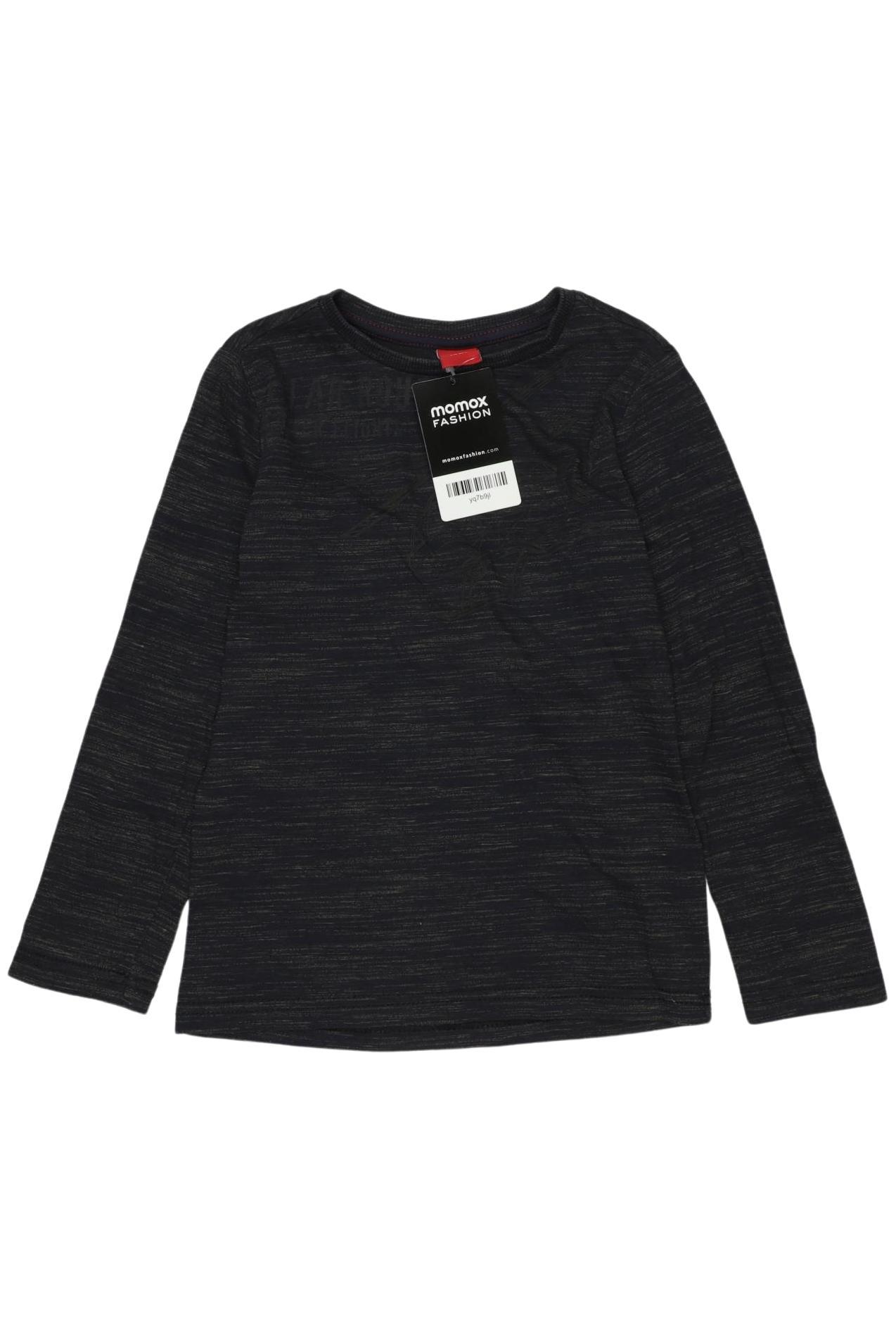 

s.Oliver Jungen Langarmshirt, marineblau, Gr. 116