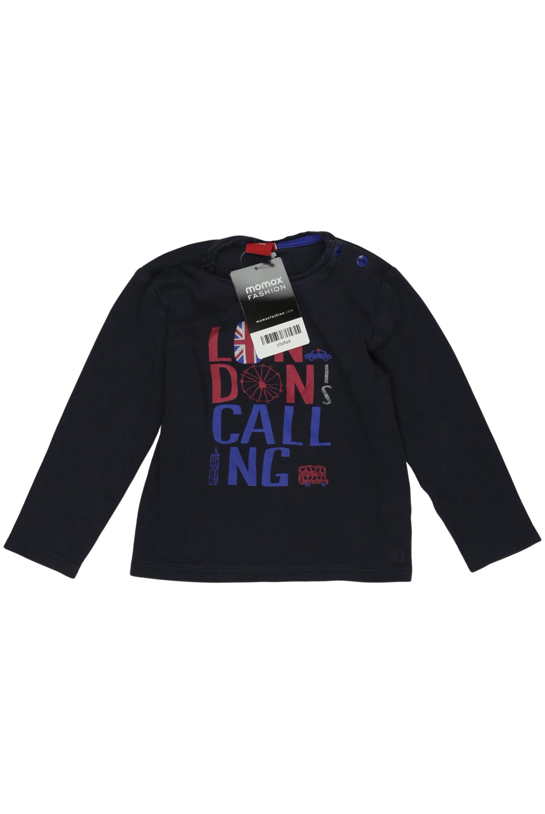 

s.Oliver Jungen Langarmshirt, marineblau, Gr. 92