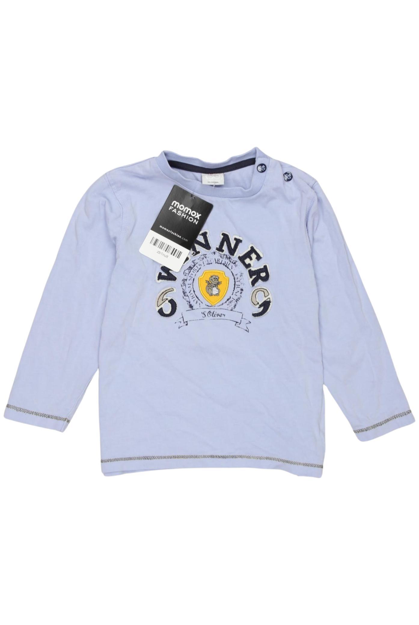 

s.Oliver Jungen Langarmshirt, hellblau, Gr. 86