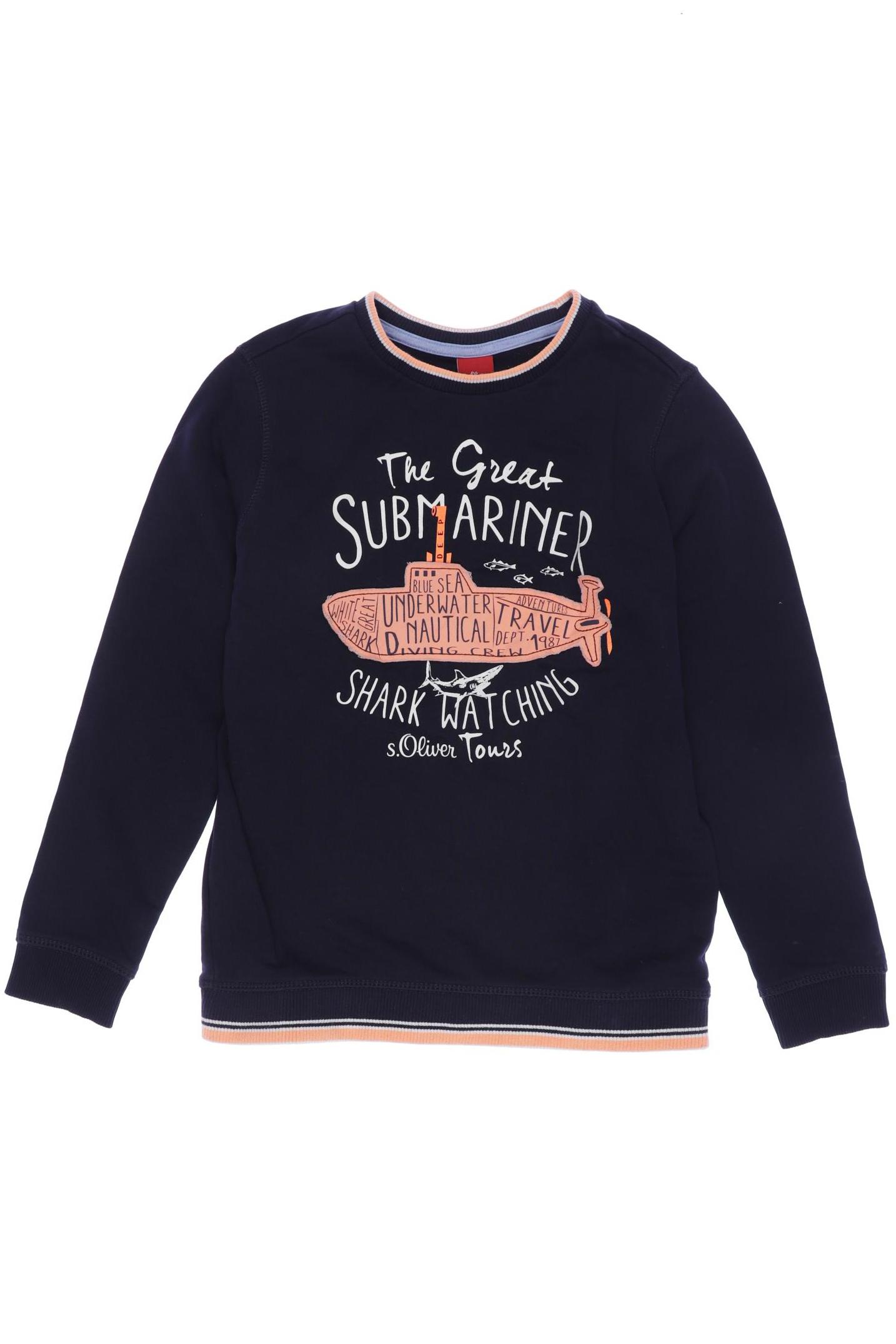 

s.Oliver Herren Hoodies & Sweater, marineblau, Gr. 128