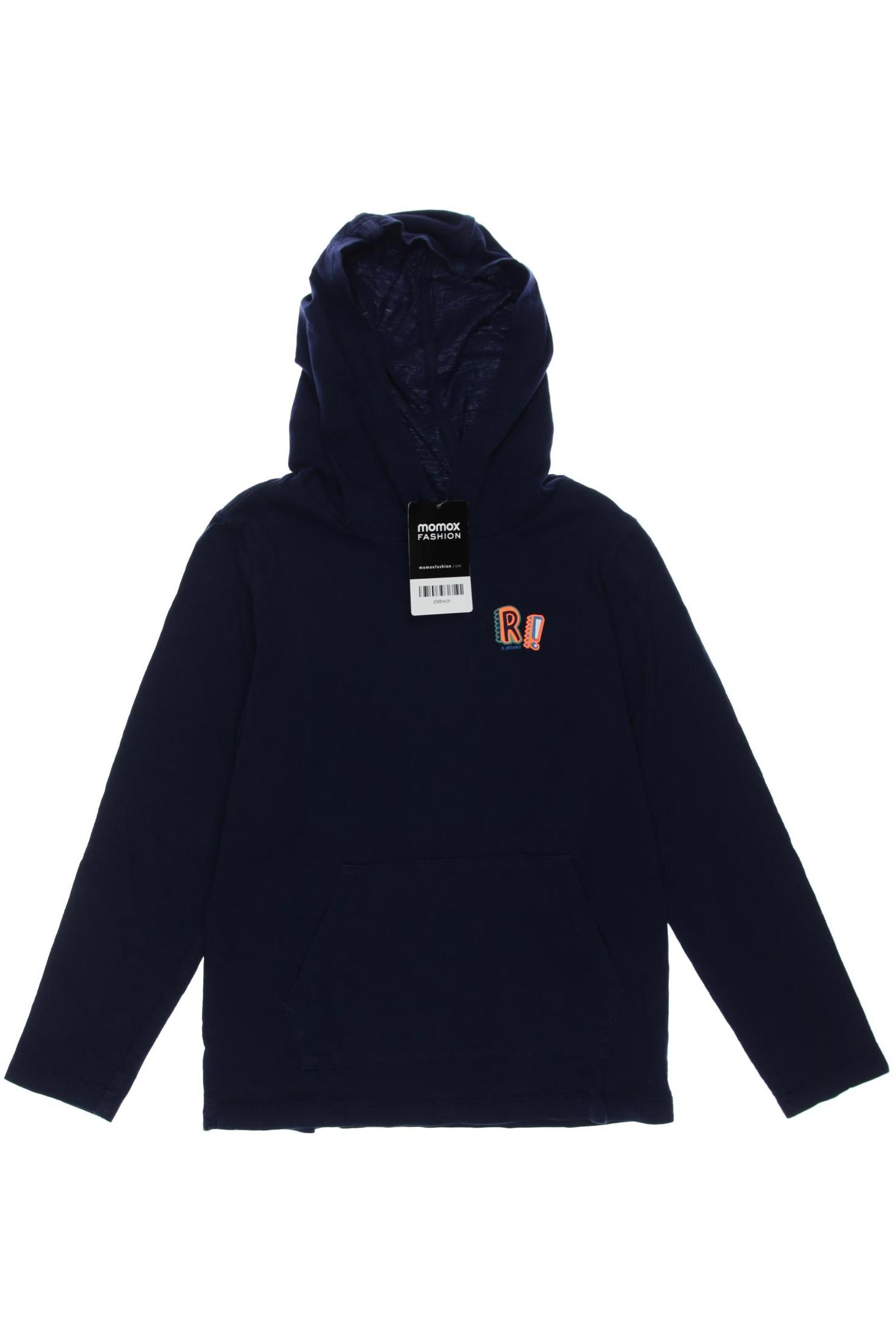 

s.Oliver Herren Langarmshirt, marineblau, Gr. 128