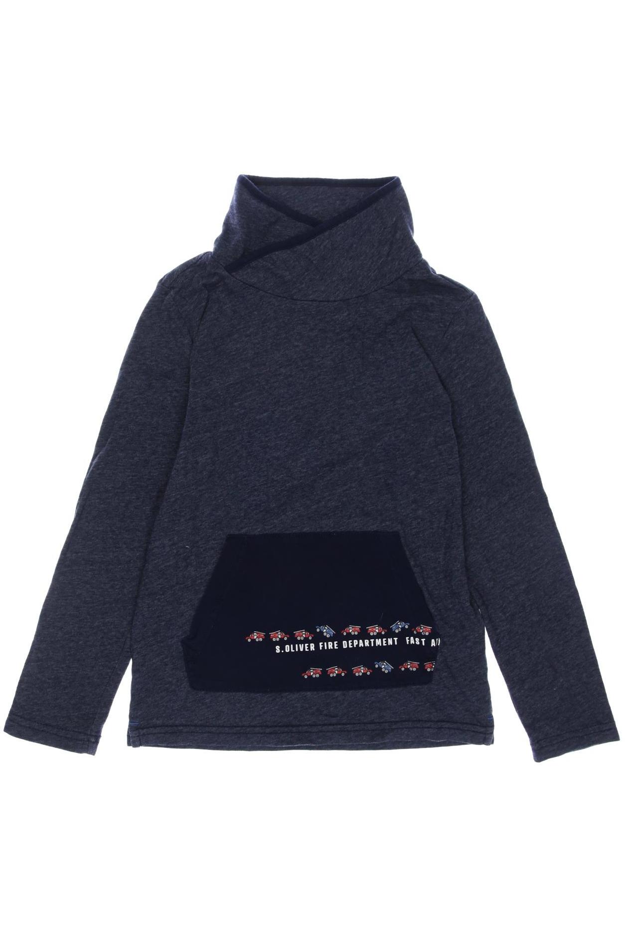 

s.Oliver Herren Langarmshirt, marineblau, Gr. 128
