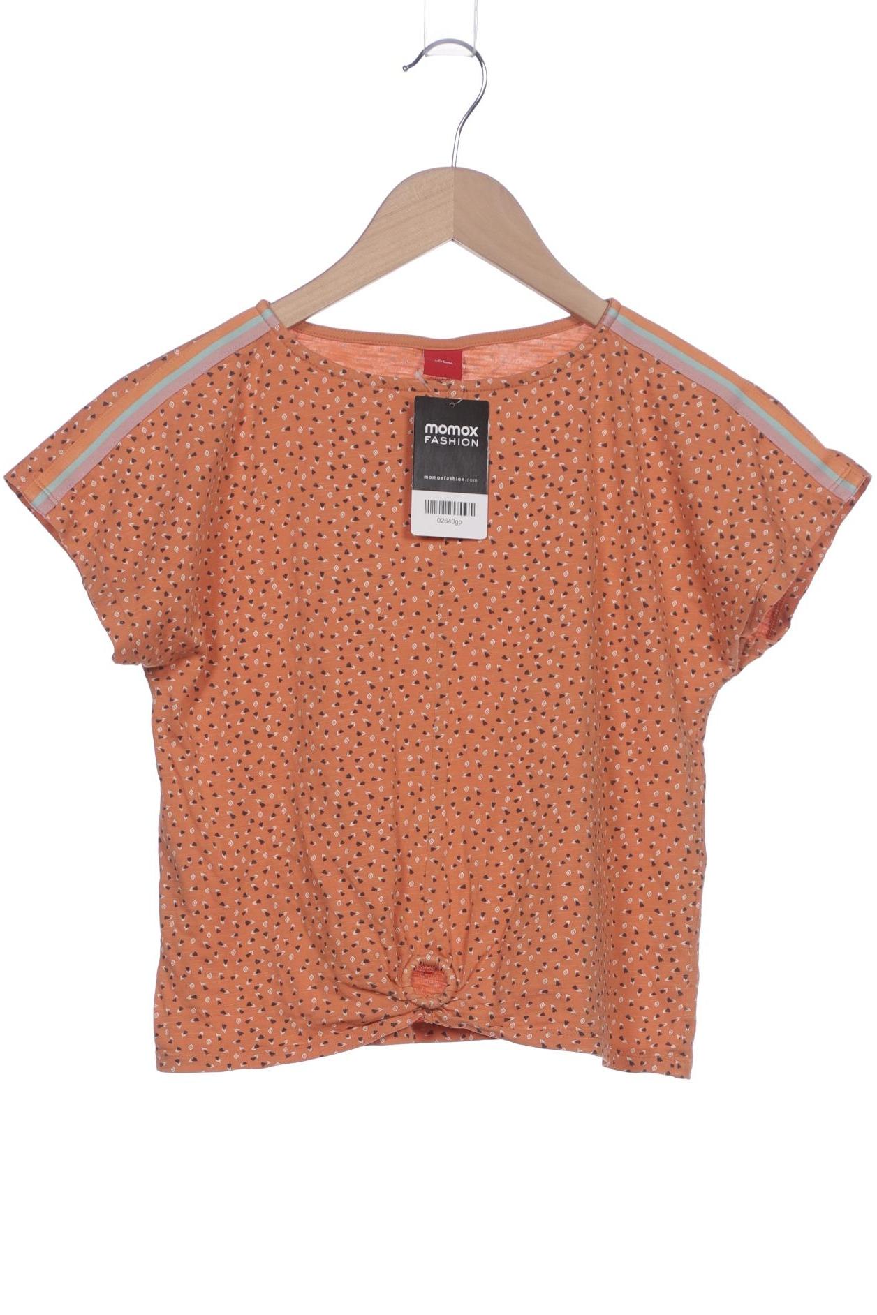 

s.Oliver Damen T-Shirt, orange, Gr. 152