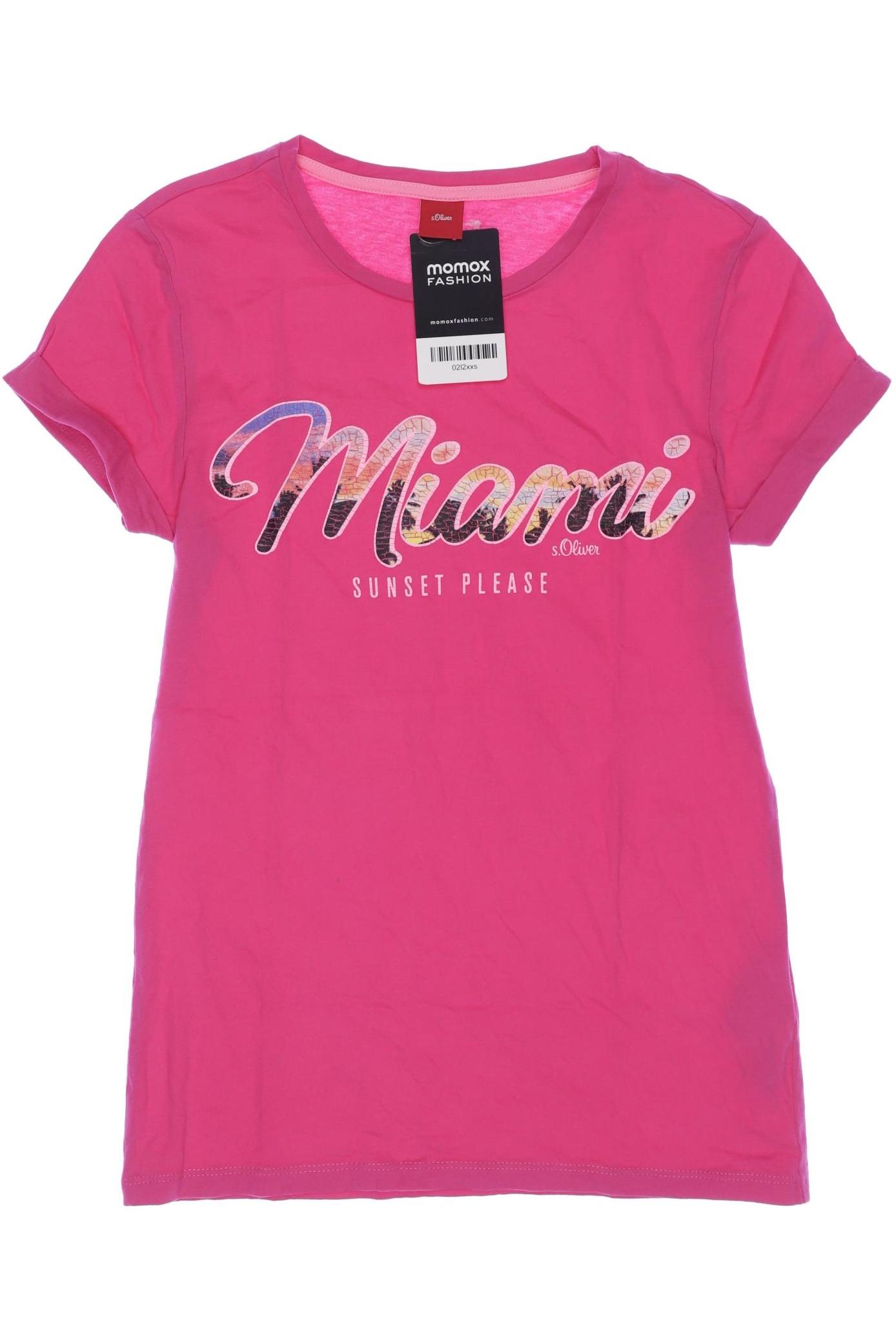 

s.Oliver Damen T-Shirt, pink, Gr. 164