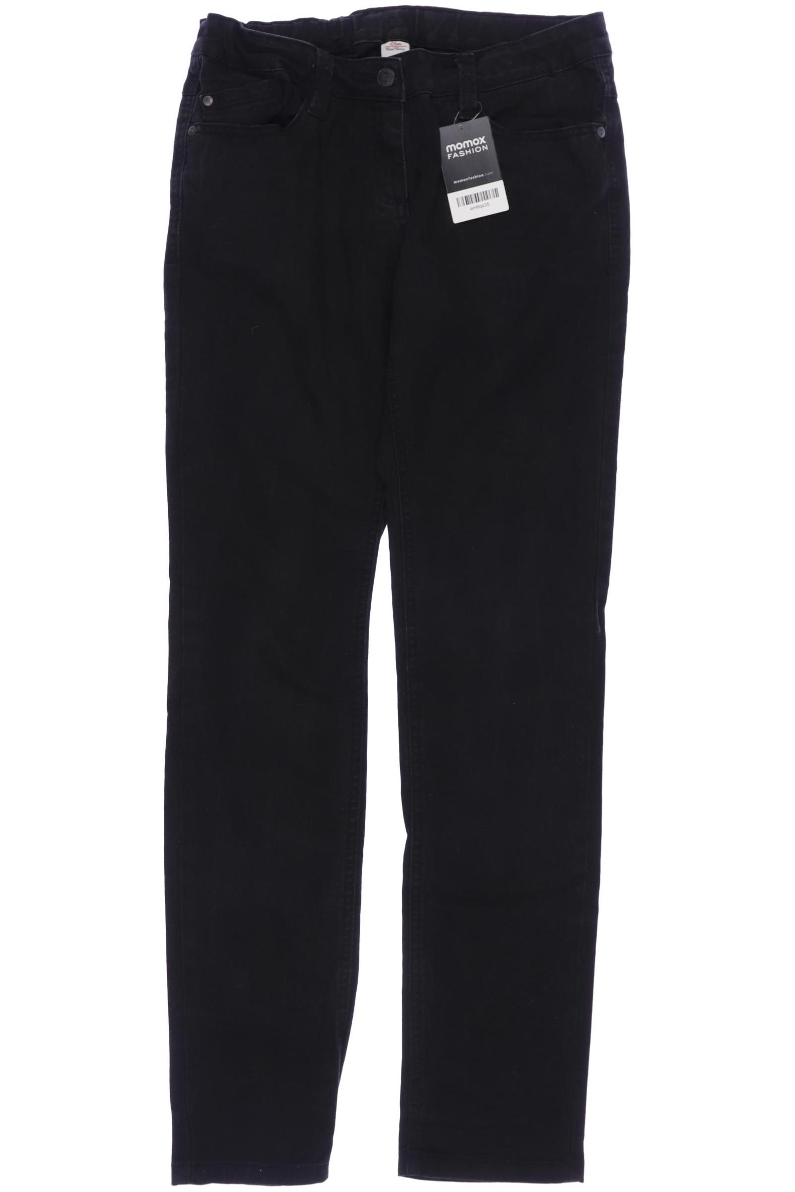 

s.Oliver Mädchen Jeans, schwarz, Gr. 170