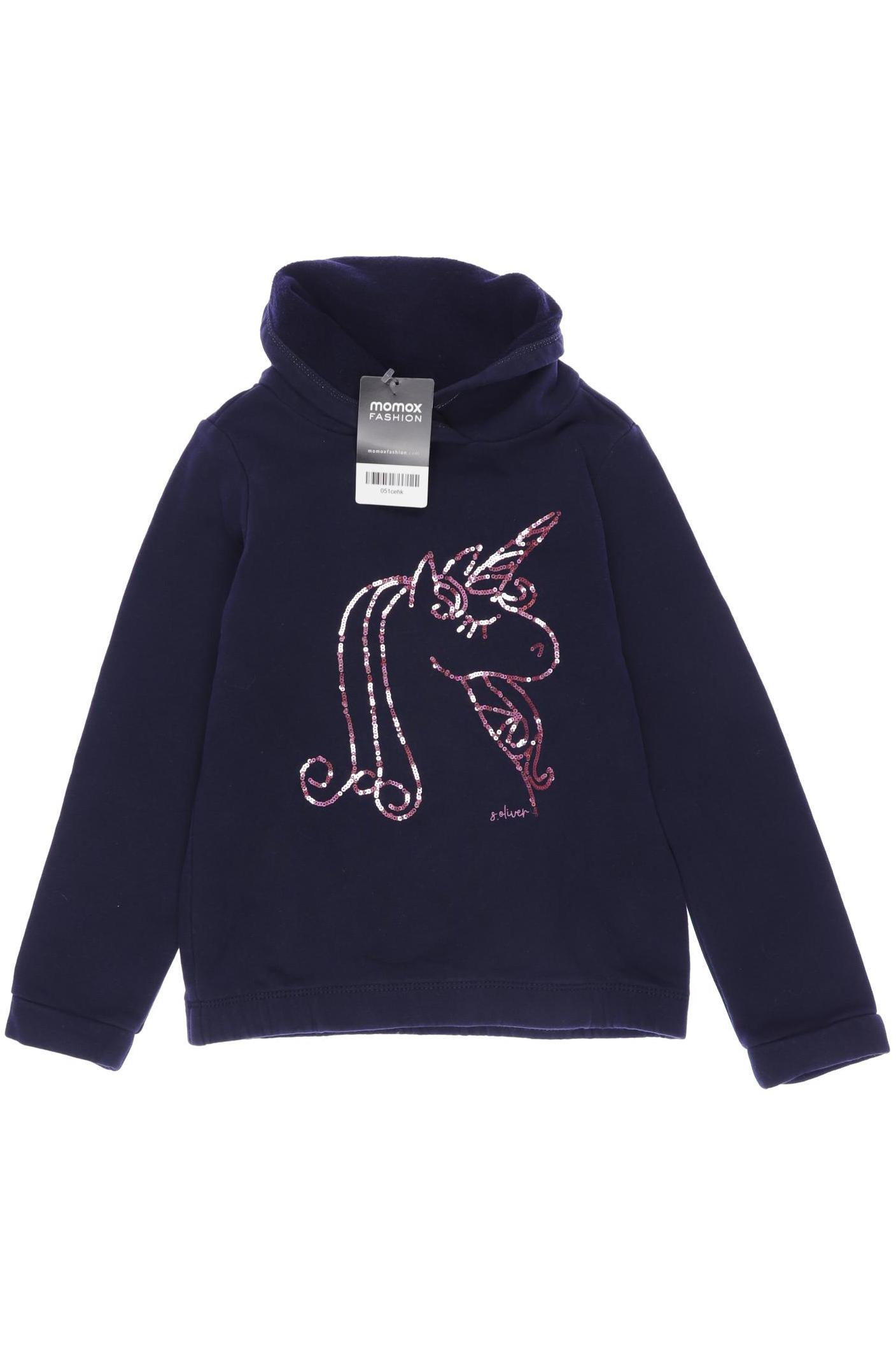 

s.Oliver Damen Hoodies & Sweater, marineblau, Gr. 128
