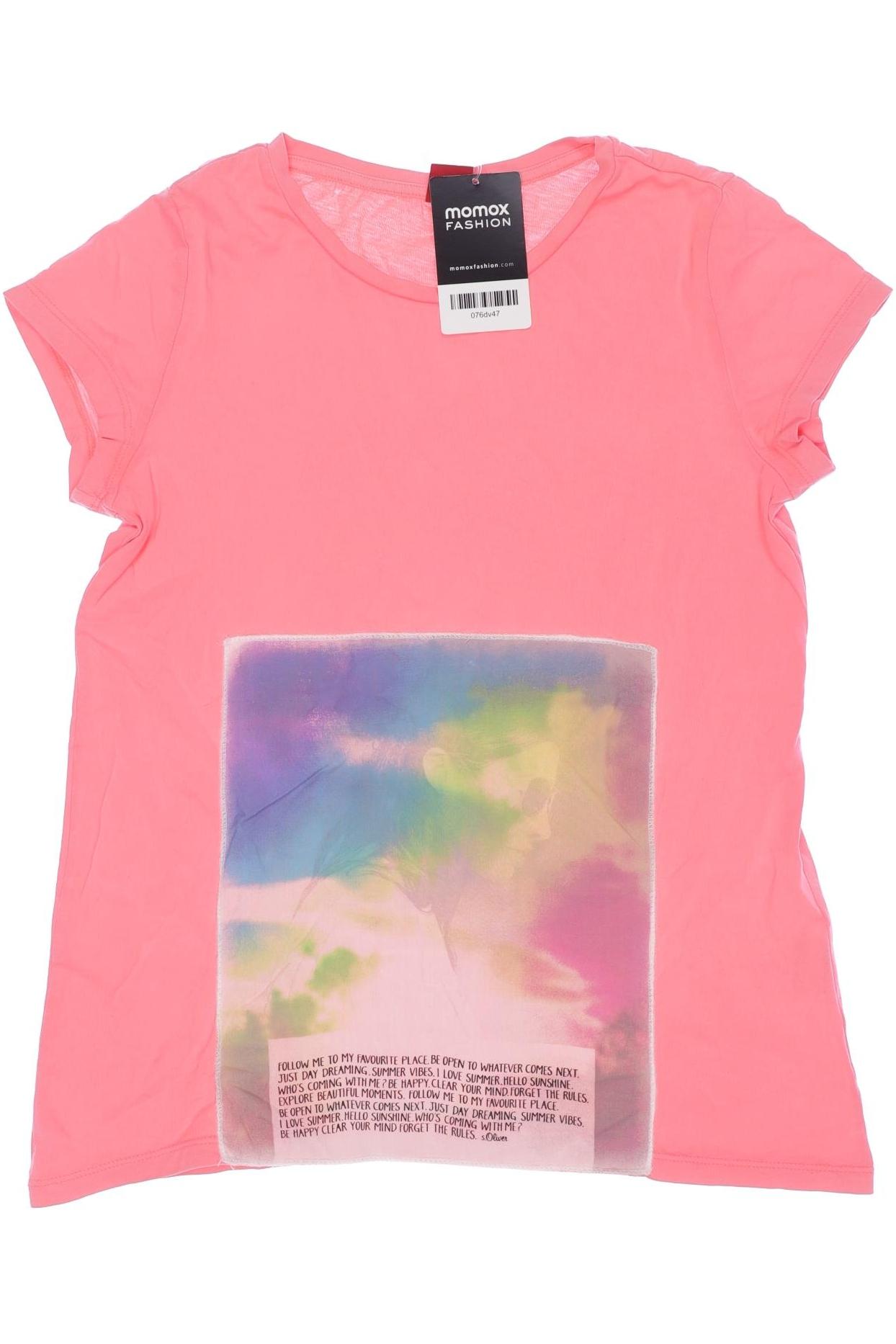 

s.Oliver Damen T-Shirt, pink, Gr. 152