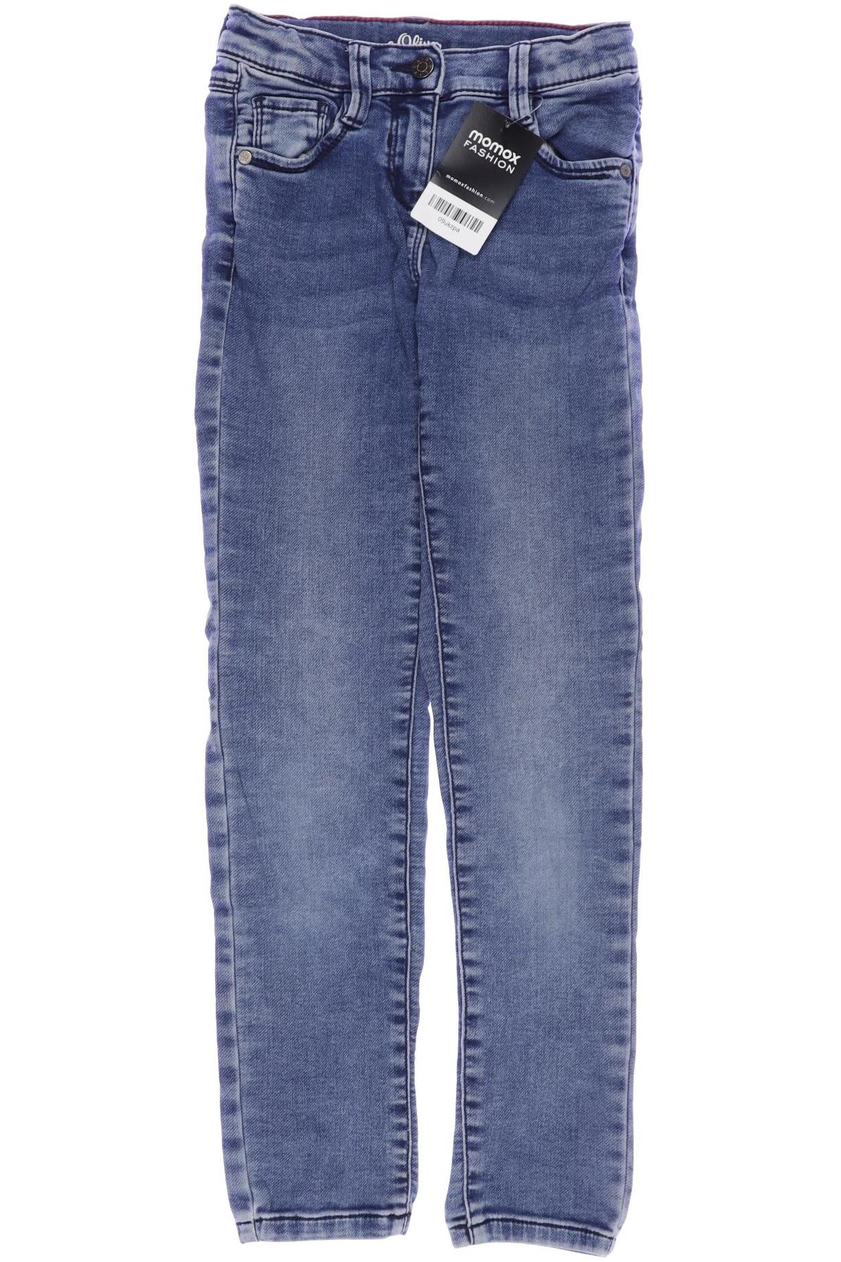 

s.Oliver Damen Jeans, blau, Gr. 134