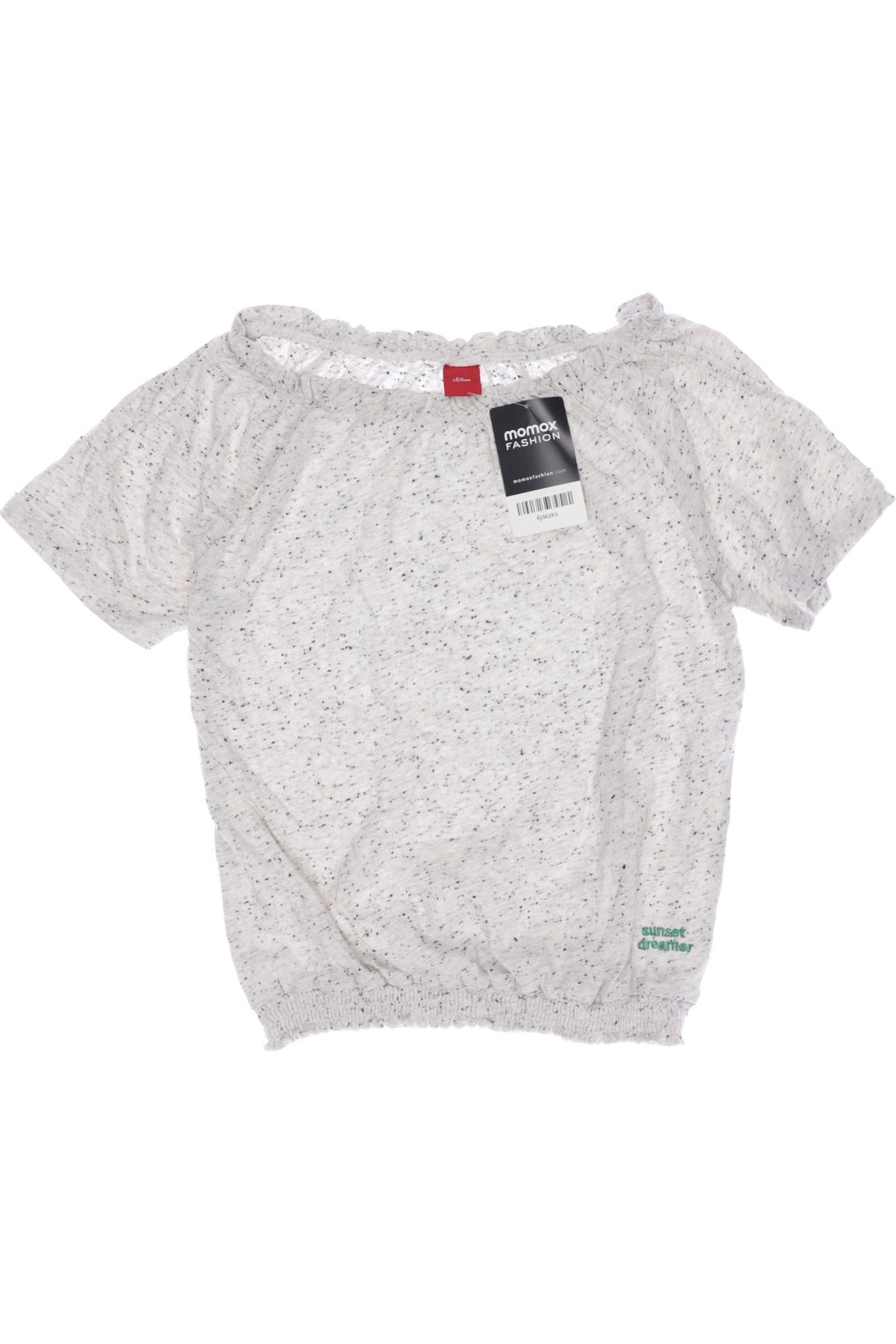 

s.Oliver Damen T-Shirt, grau, Gr. 152
