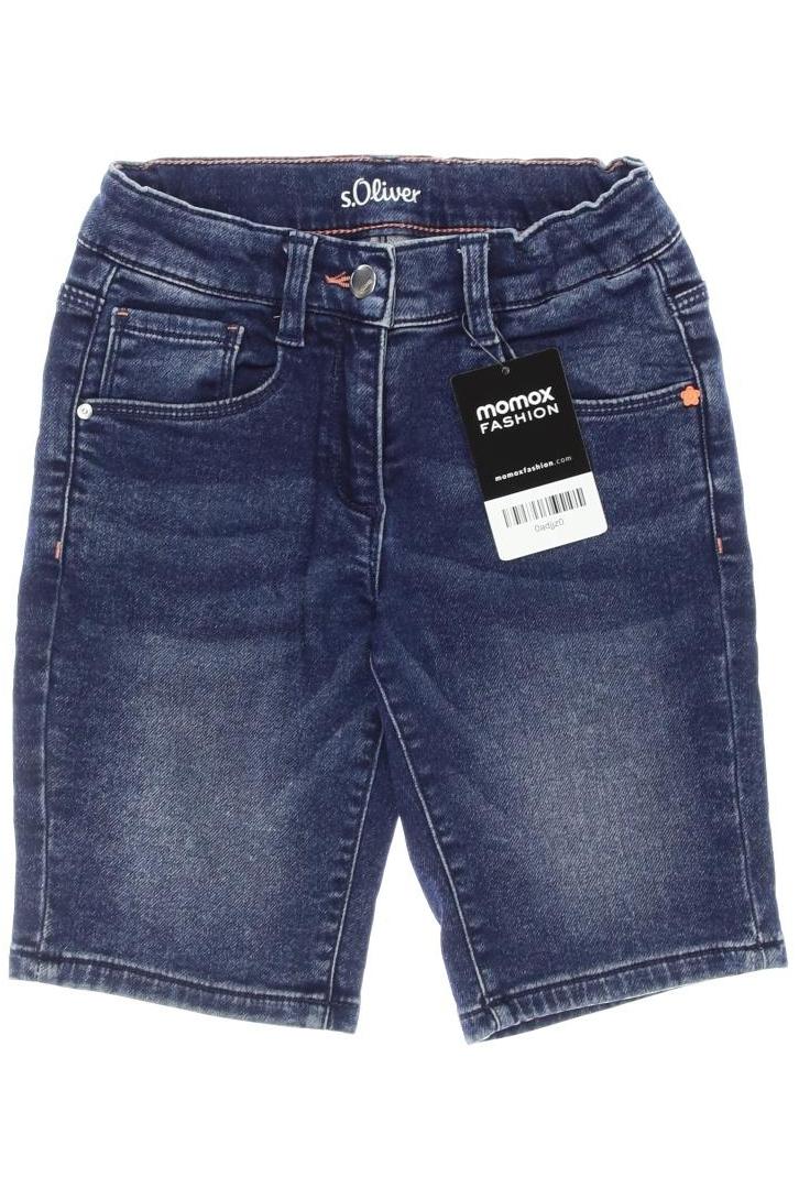 

s.Oliver Damen Shorts, blau, Gr. 128