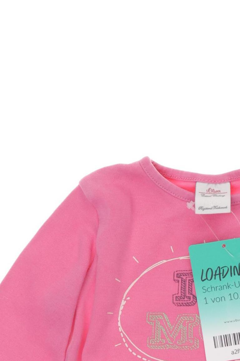 Thumbnail - s.Oliver Mädchen Langarmshirt, pink, Gr. 62
