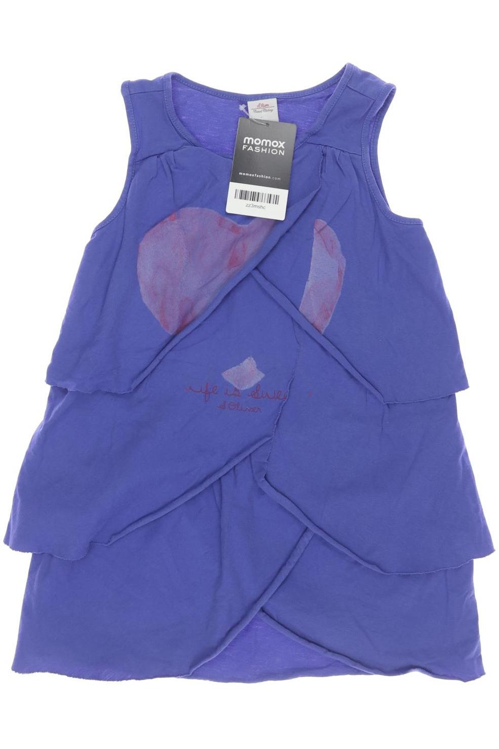 

s.Oliver Damen Kleid, blau, Gr. 128