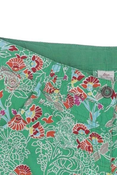 Thumbnail - s.Oliver Mädchen Shorts, grün, Gr. 152