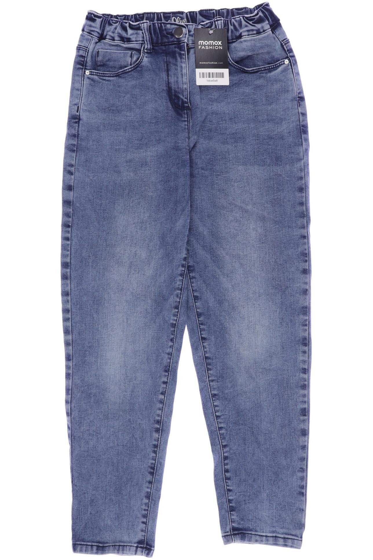 

s.Oliver Damen Jeans, blau, Gr. 146