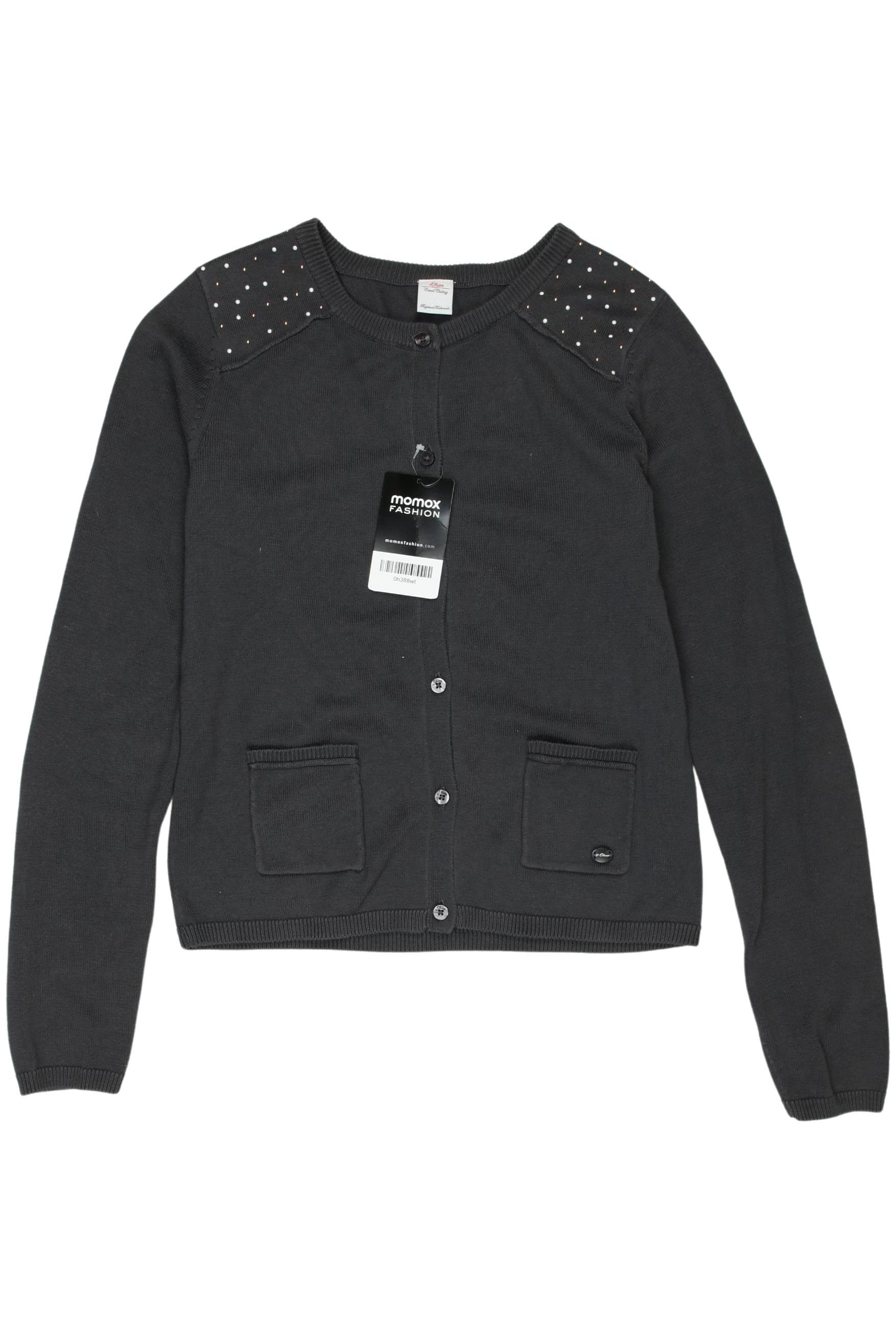 

s.Oliver Damen Strickjacke, grau, Gr. 164