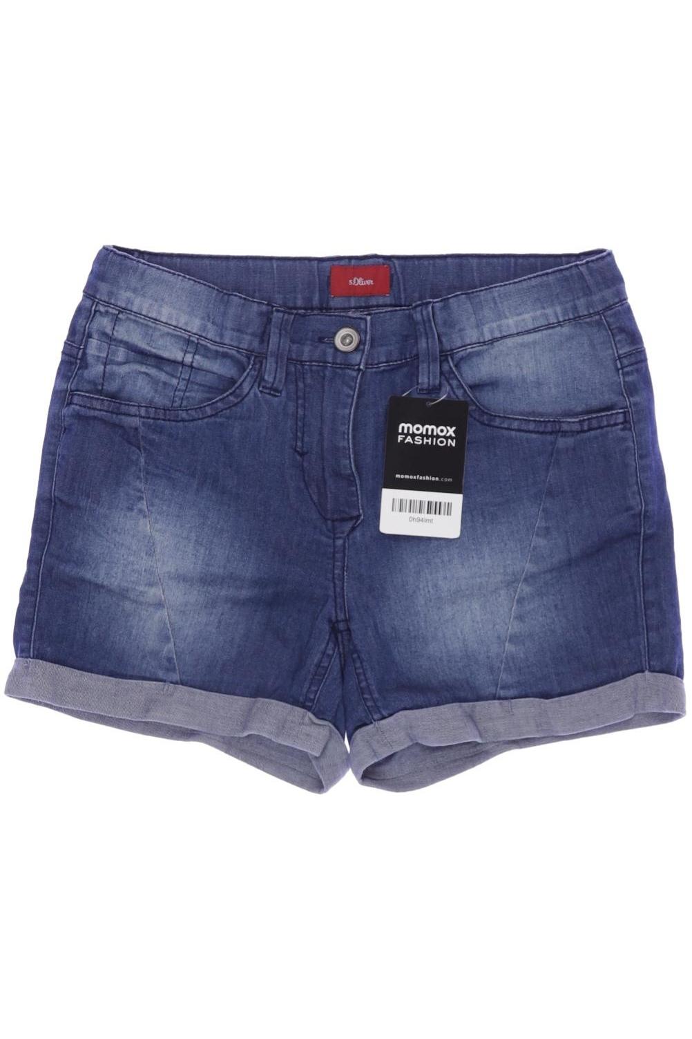 

s.Oliver Damen Shorts, blau, Gr. 164