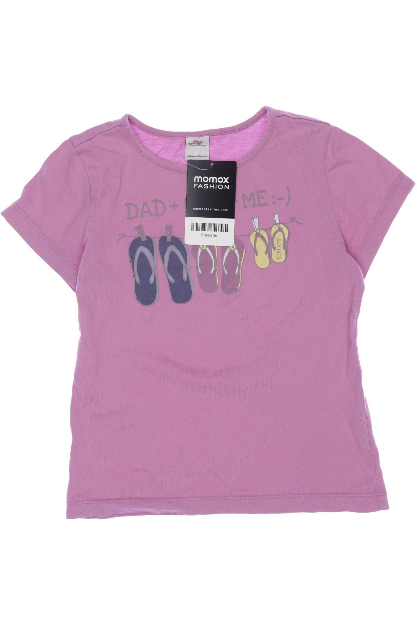 

s.Oliver Damen T-Shirt, pink, Gr. 116
