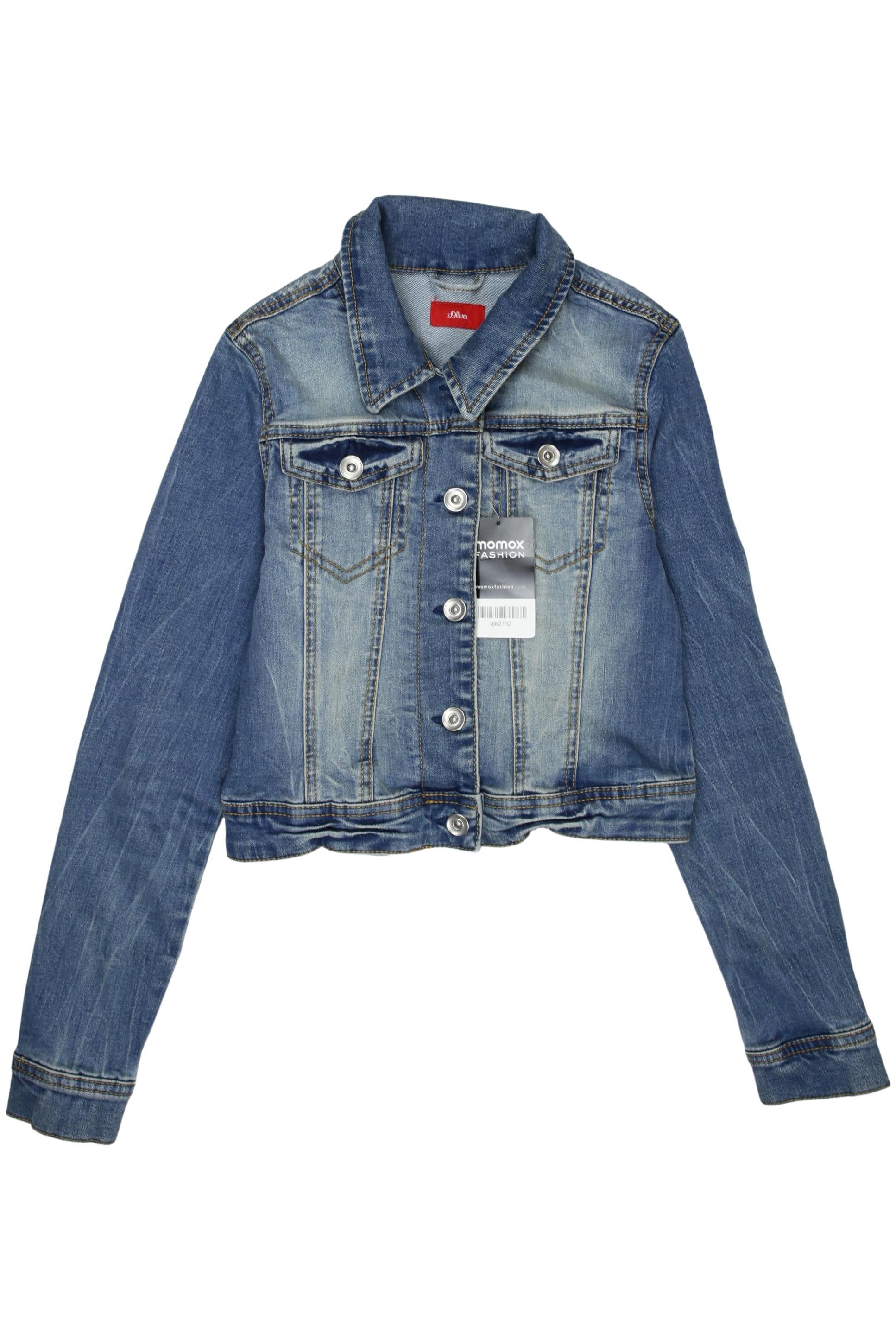 

s.Oliver Damen Jacke, blau, Gr. 146
