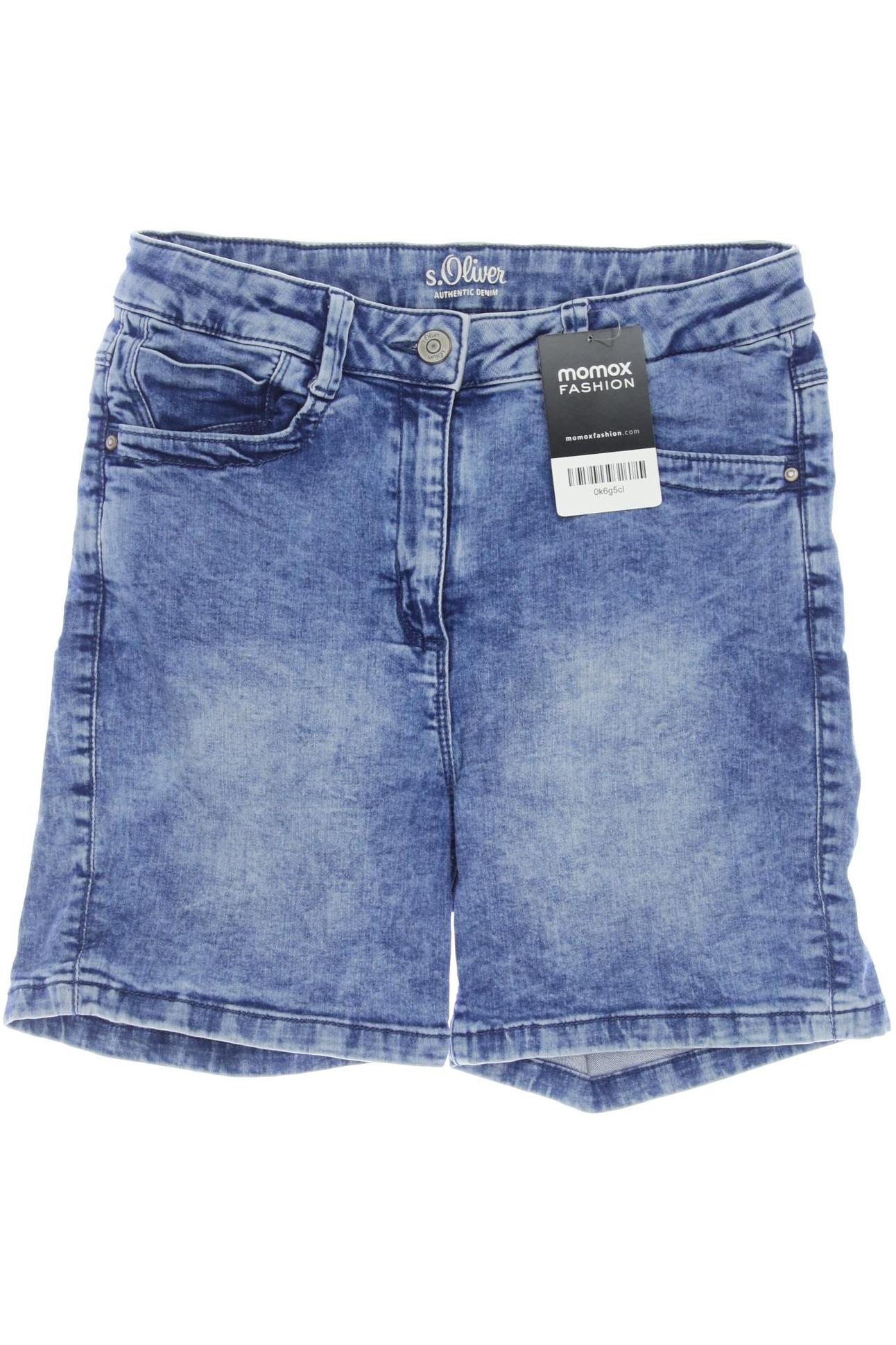 

s.Oliver Damen Shorts, blau, Gr. 164