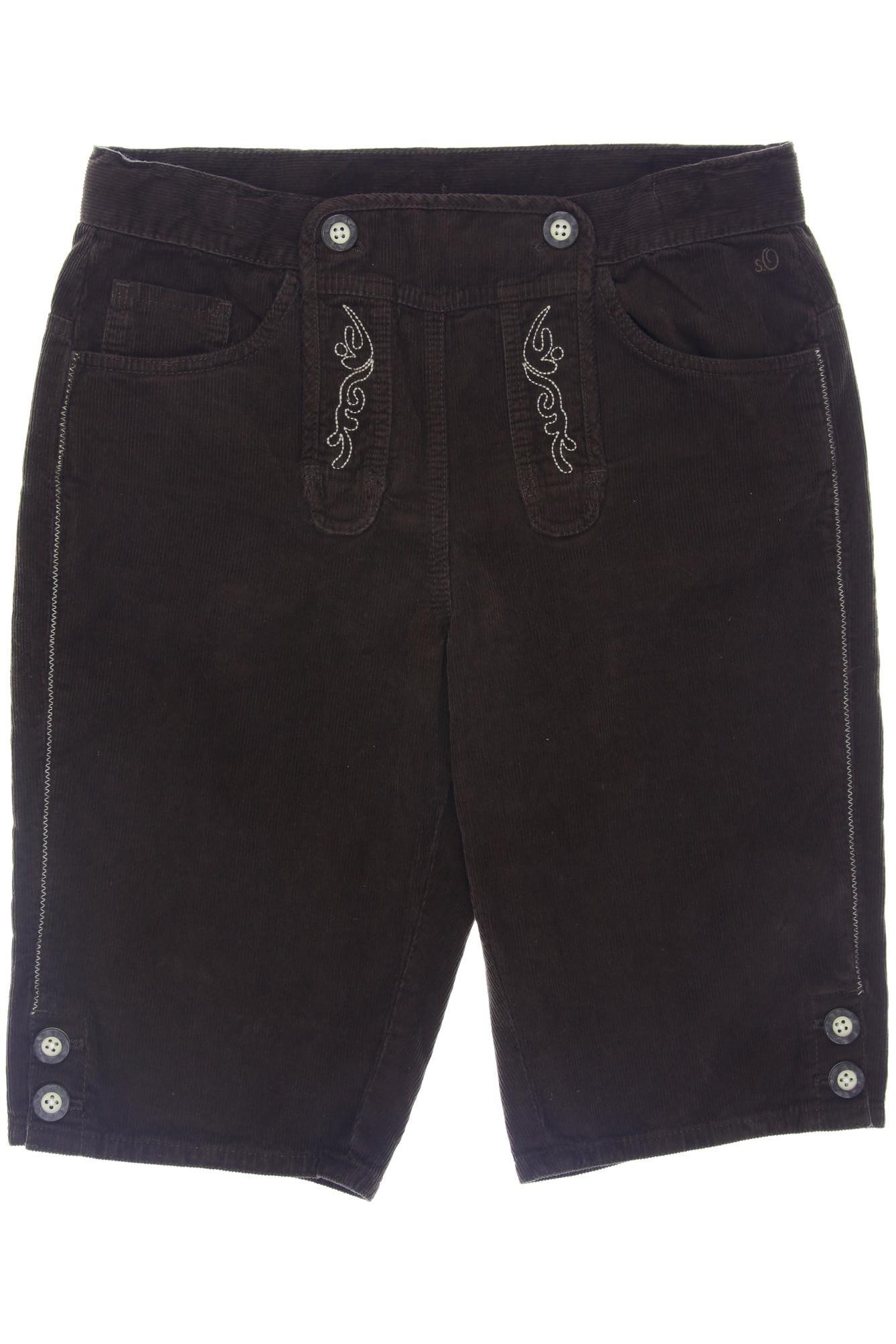 

s.Oliver Damen Shorts, braun, Gr. 176