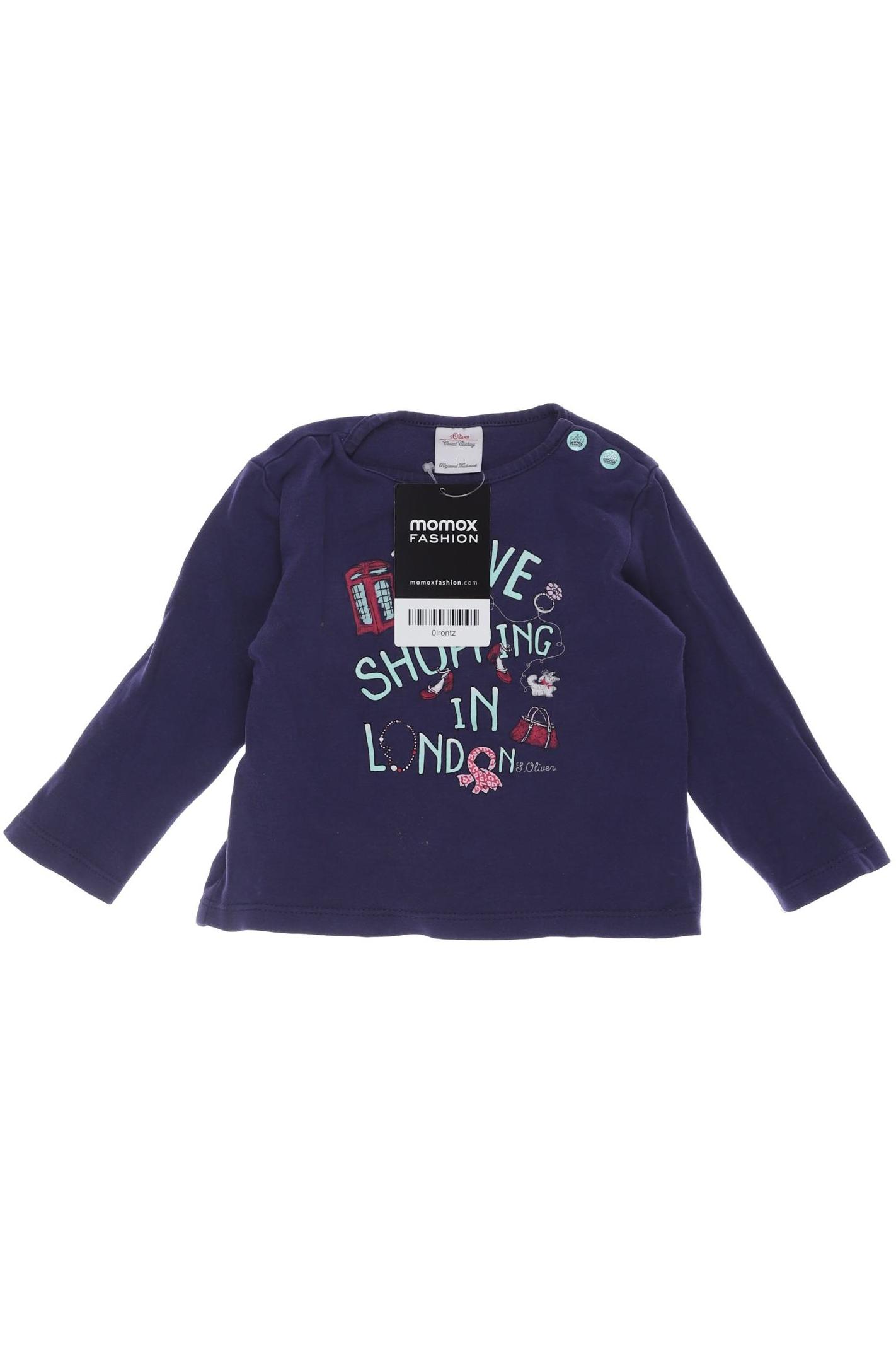 

s.Oliver Damen T-Shirt, blau, Gr. 74