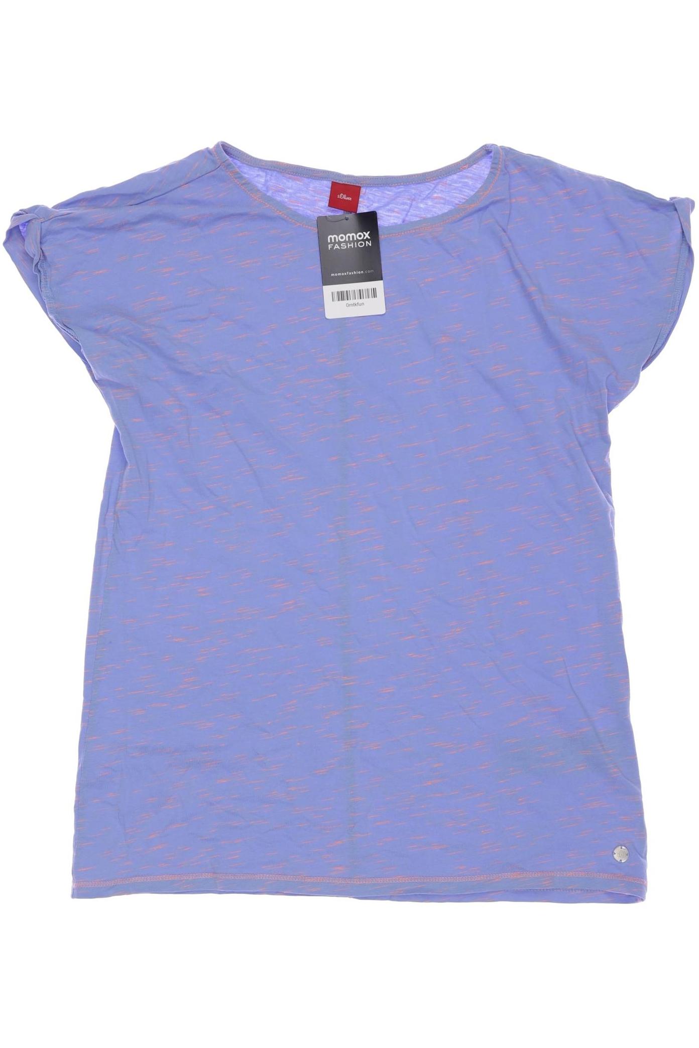 

s.Oliver Damen T-Shirt, hellblau, Gr. 176