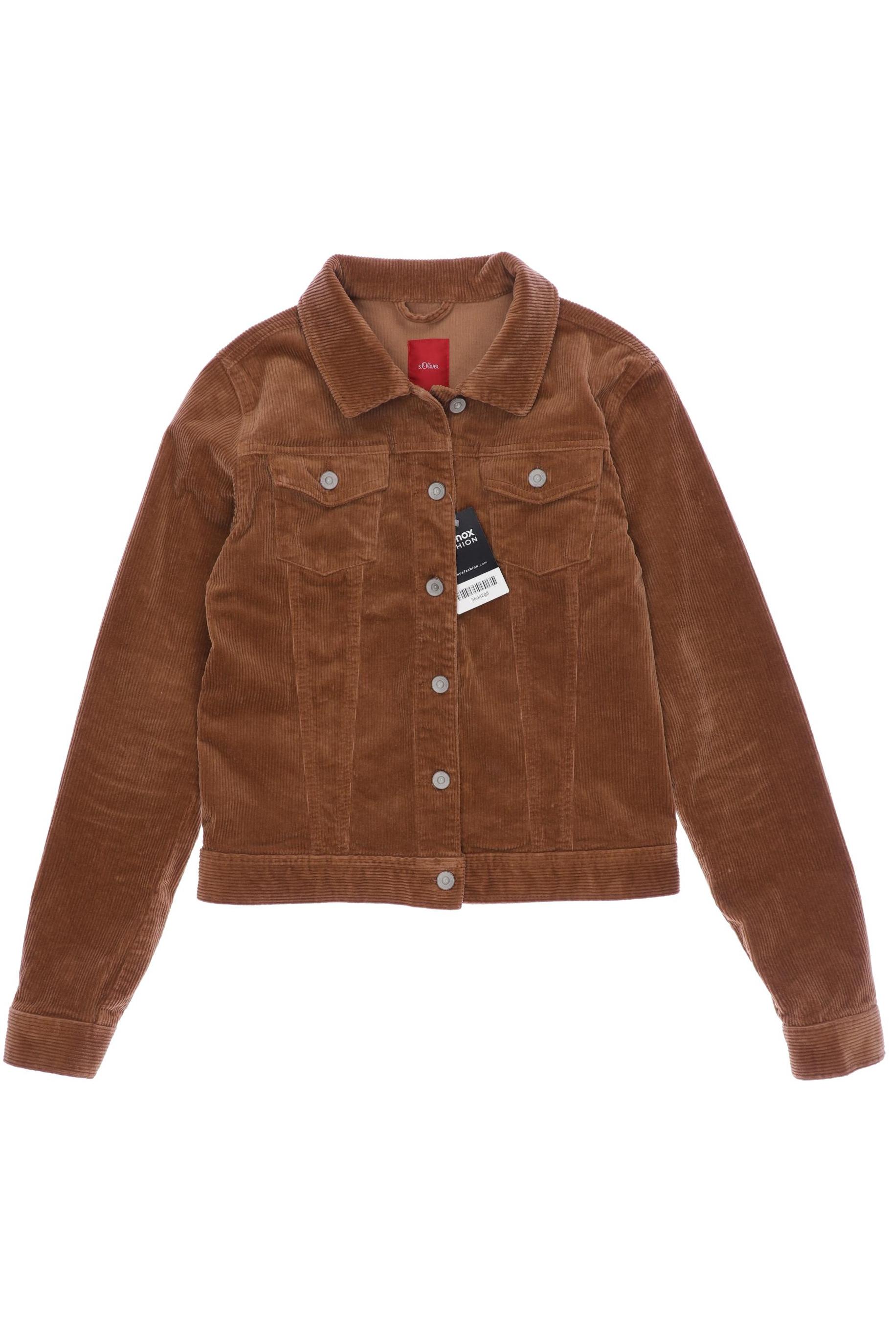 

s.Oliver Damen Jacke, braun, Gr. 176