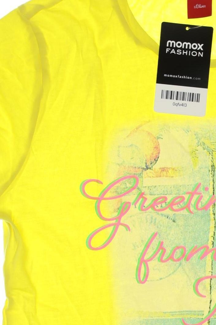 Thumbnail - s.Oliver Mädchen T-Shirt, gelb, Gr. 176