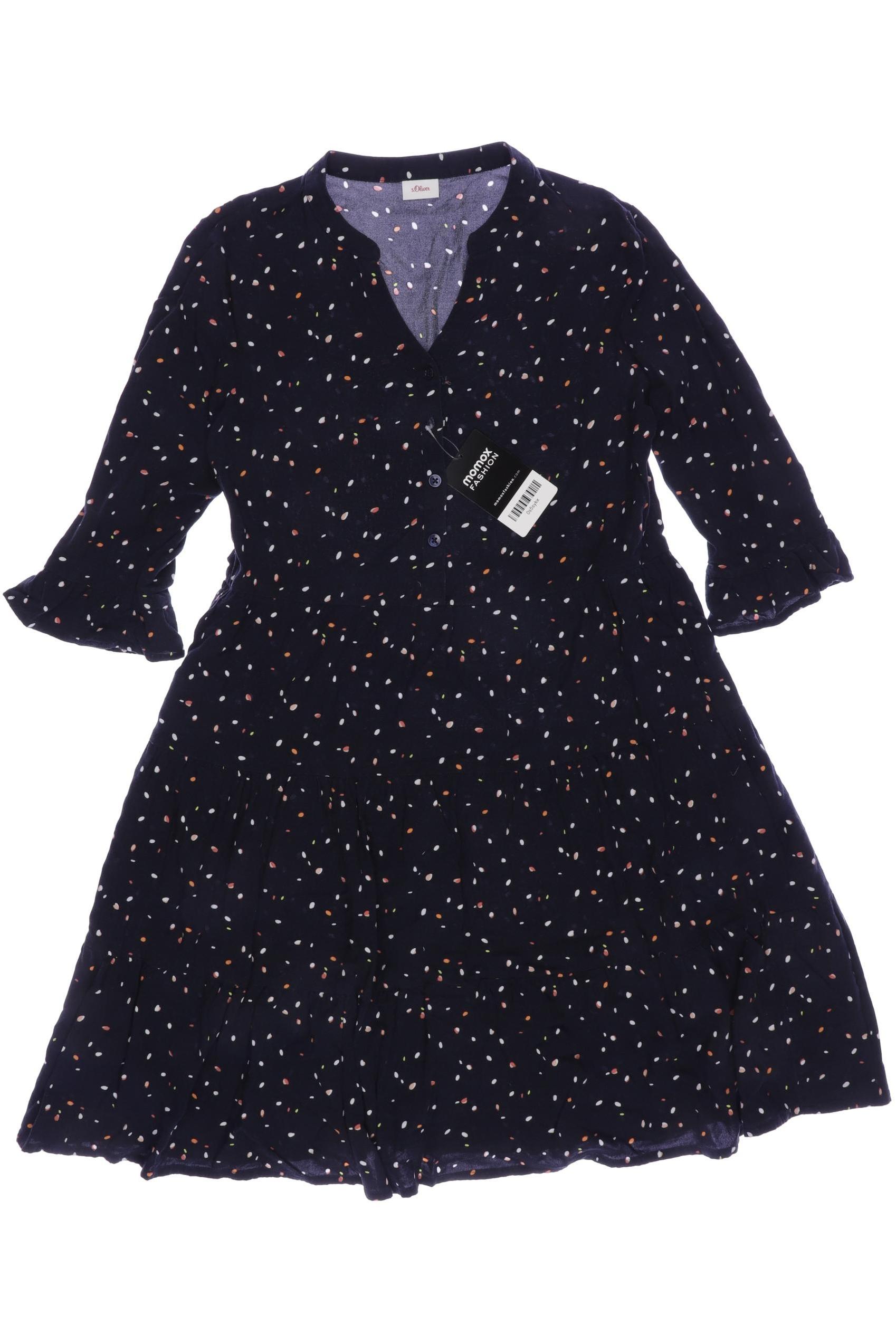 

s.Oliver Damen Kleid, marineblau, Gr. 158