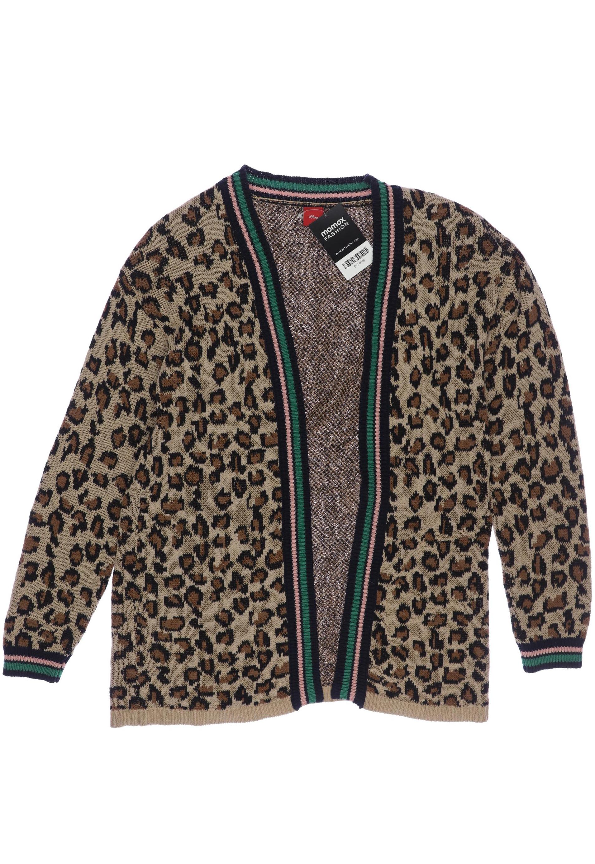 

s.Oliver Damen Strickjacke, braun, Gr. 164